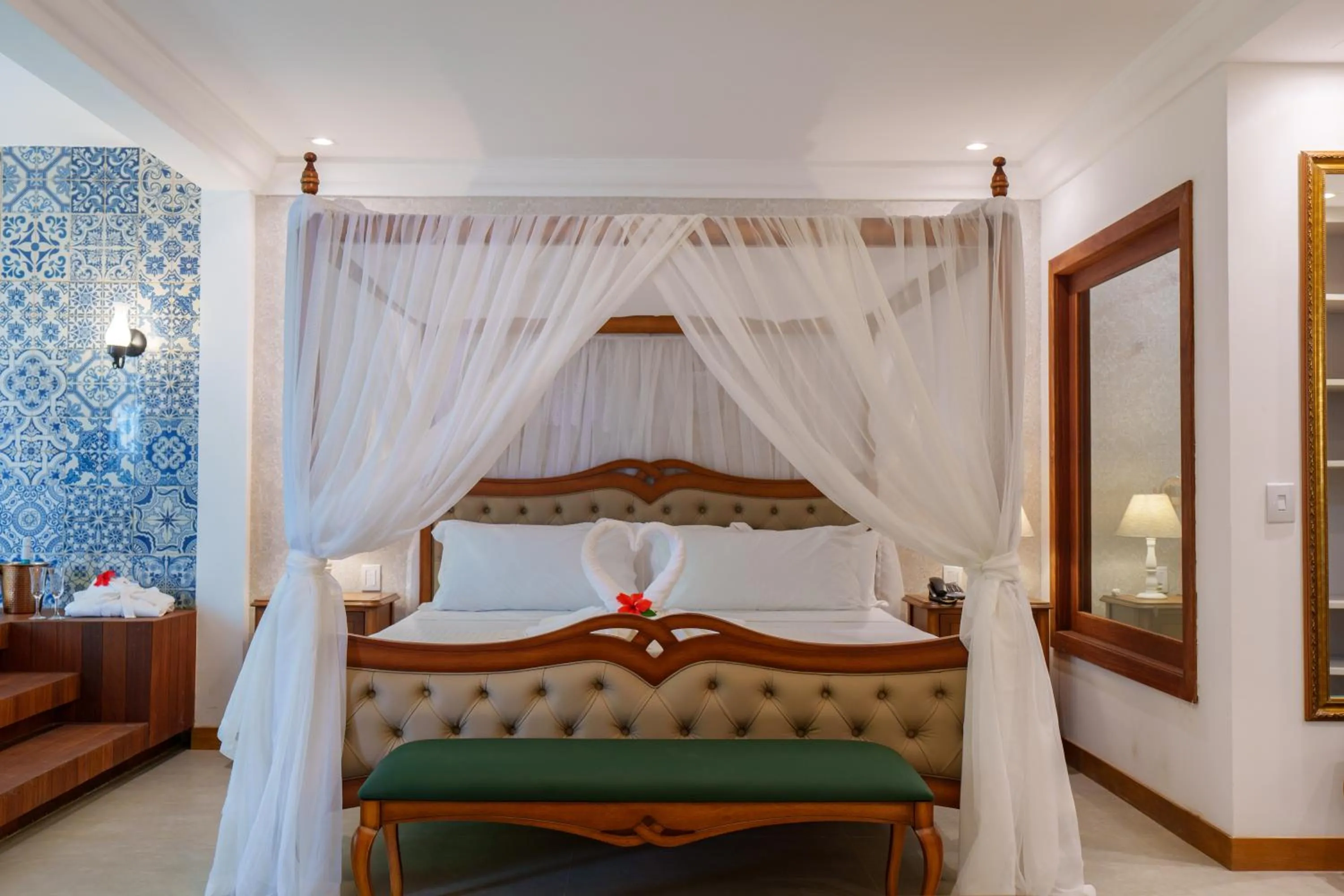 Bed in Resende Imperial Hotel & Spa