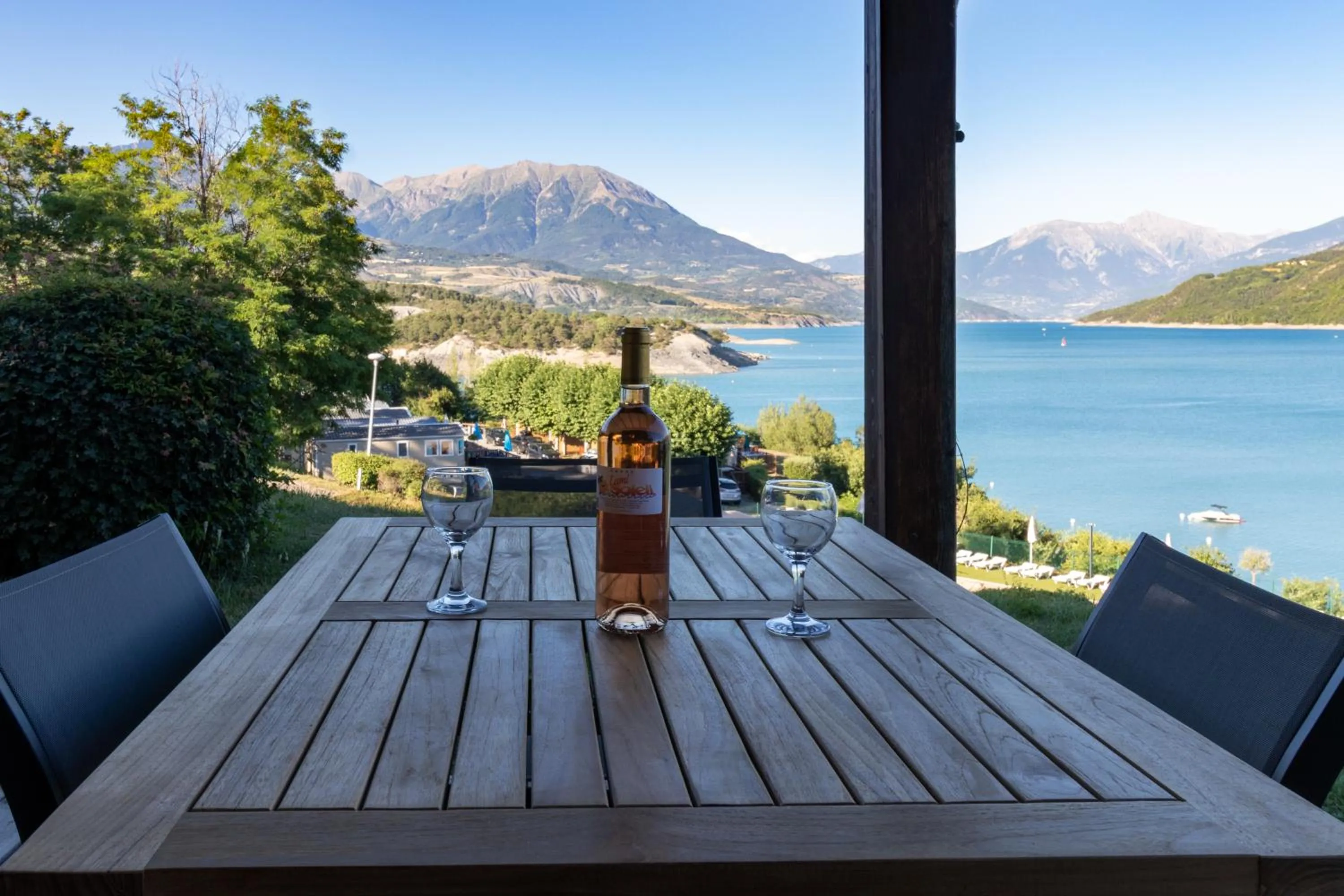 View (from property/room) in L'Ecrin du Lac