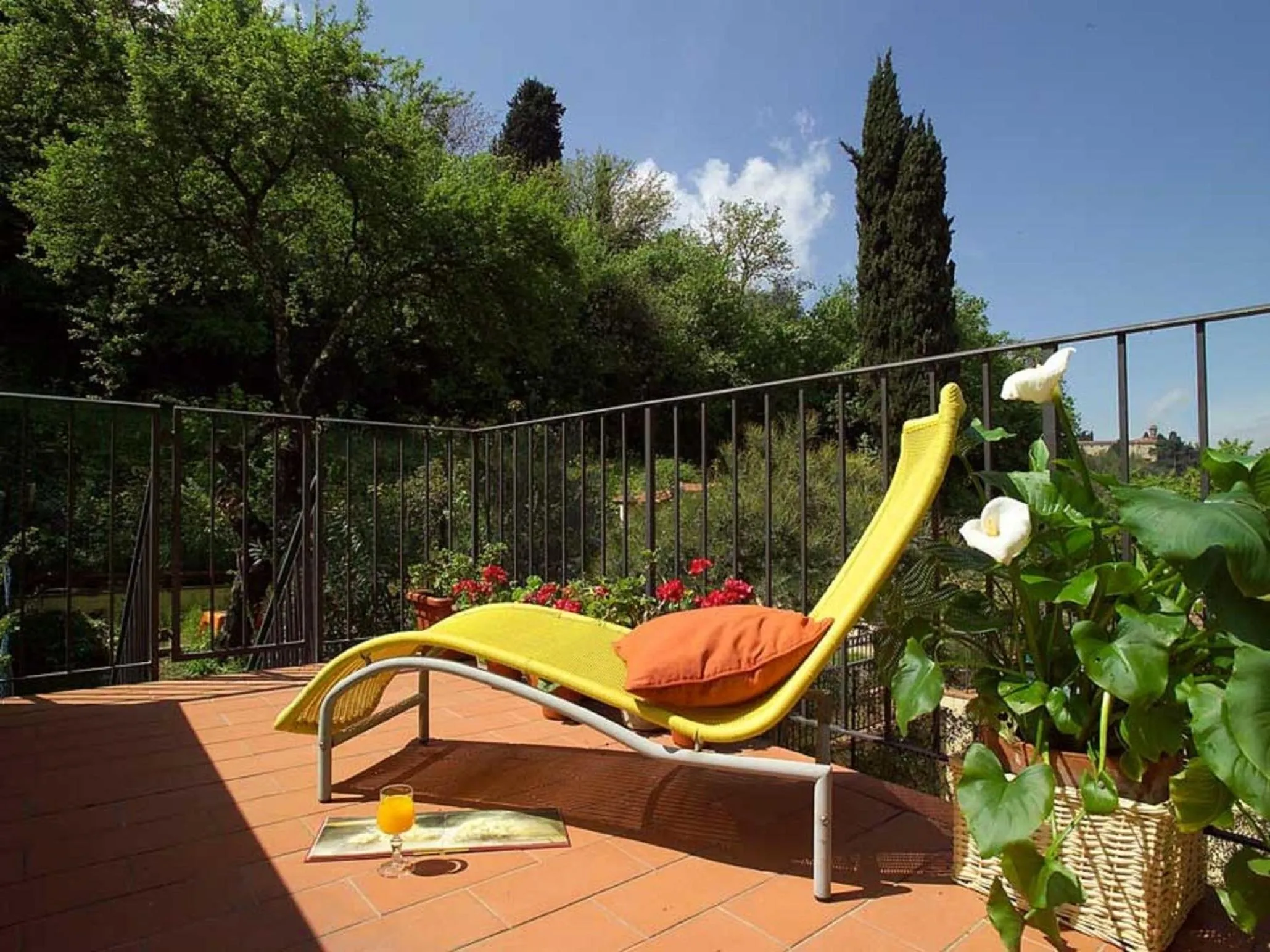 Balcony/Terrace in B&B Monte Oliveto
