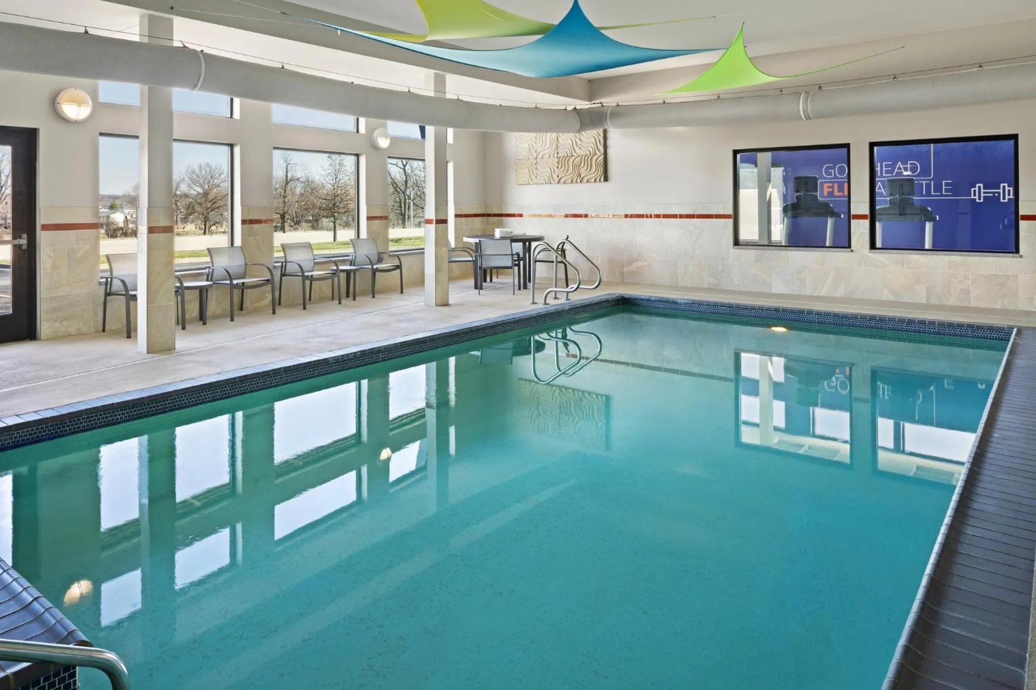 Swimming pool in Holiday Inn Express Moline - Quad Cities Area by IHG