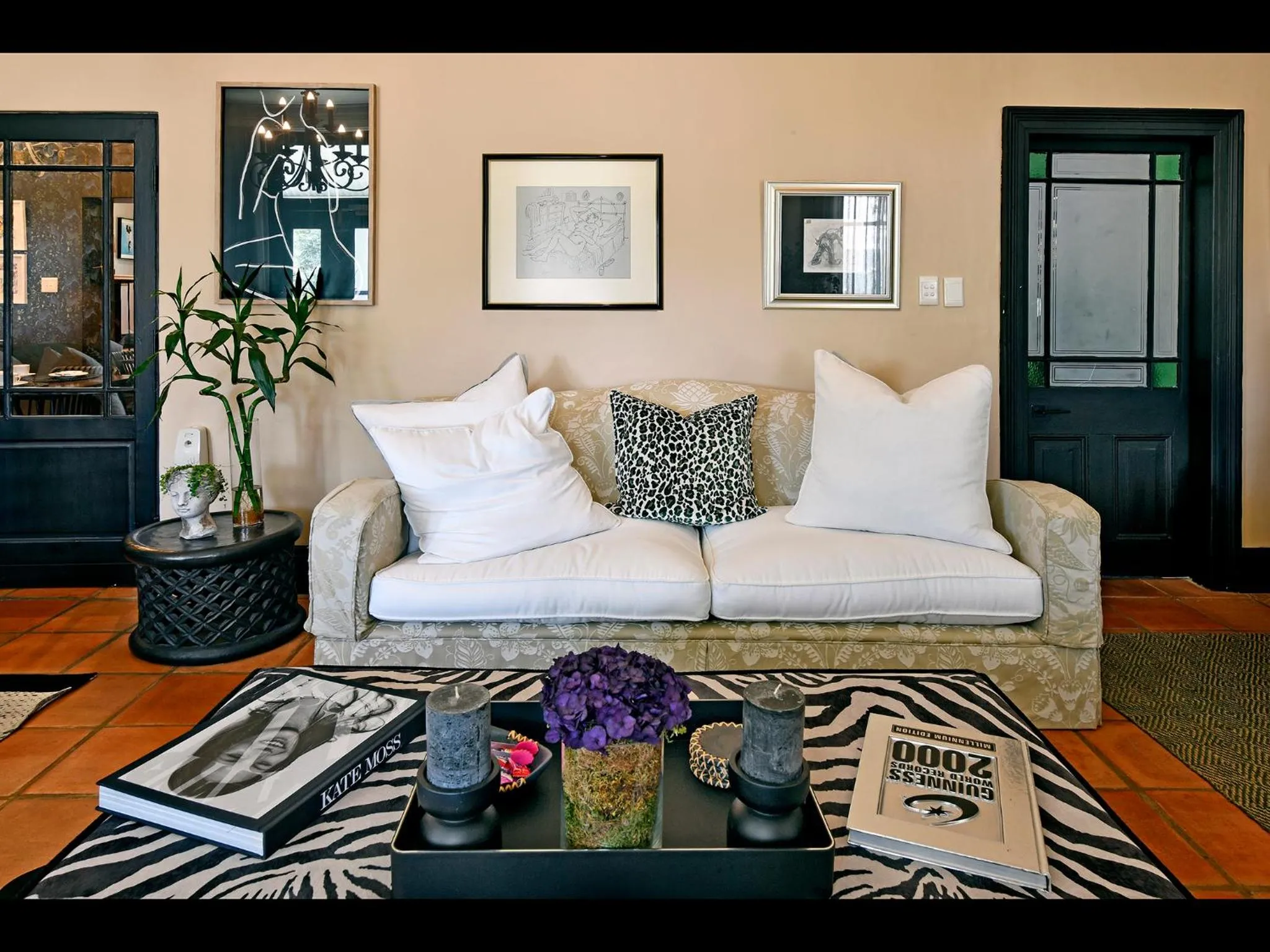 Seating area in Ashbourne Boutique Guest House