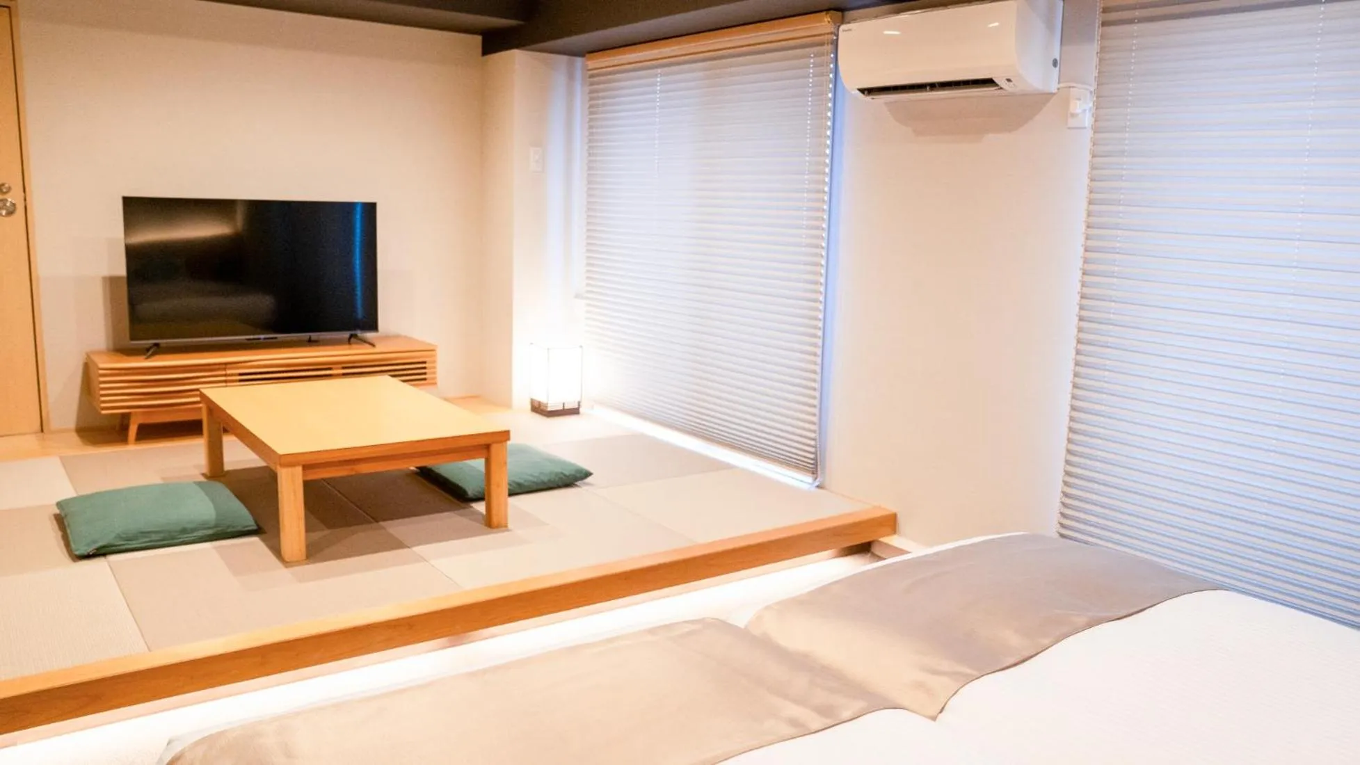 Photo of the whole room, Bed in Tabist kiki HOTEL KYOTO Gojo Karasuma