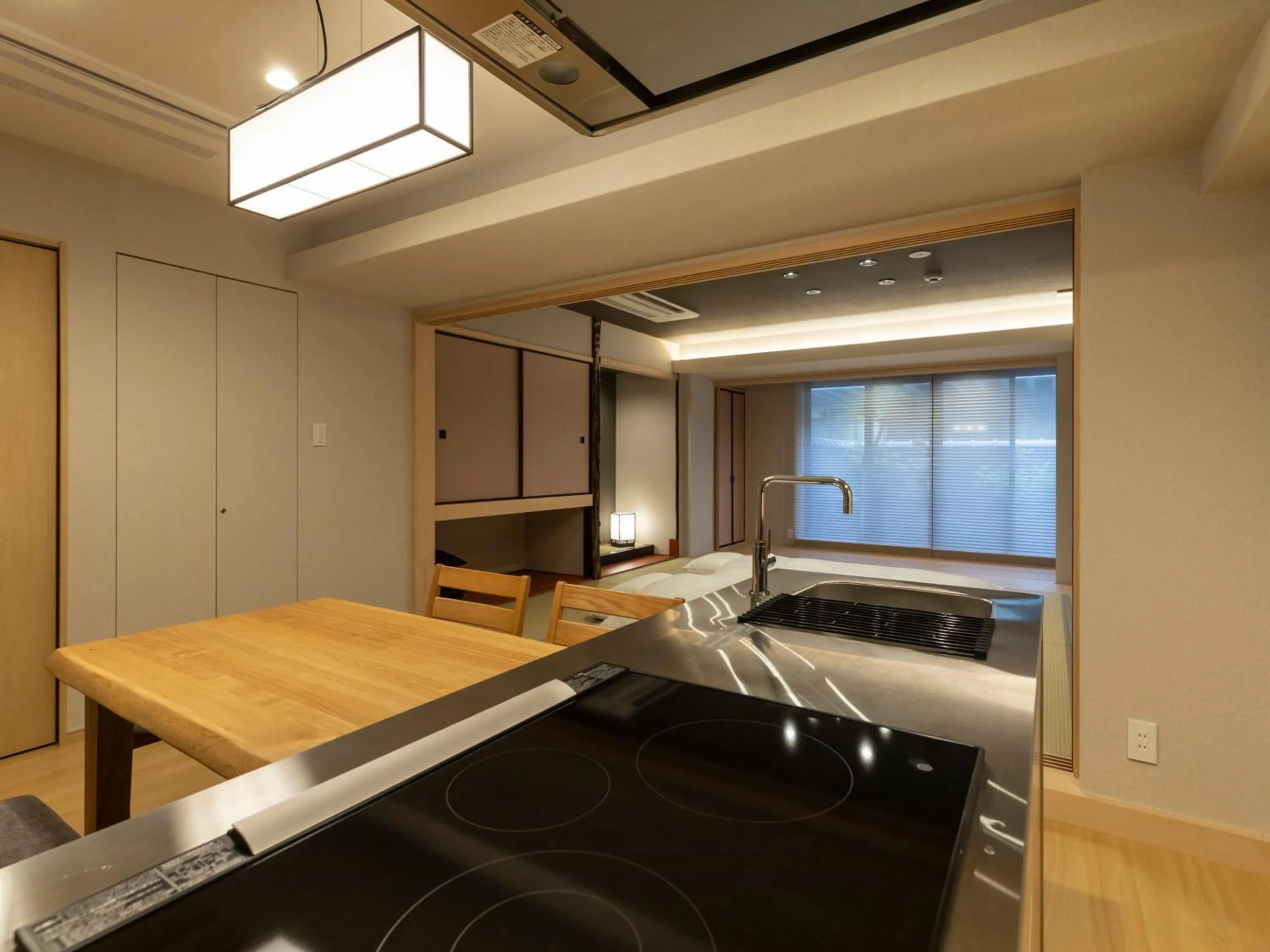 Kitchen or kitchenette in Tabist kiki HOTEL KYOTO Gojo Karasuma