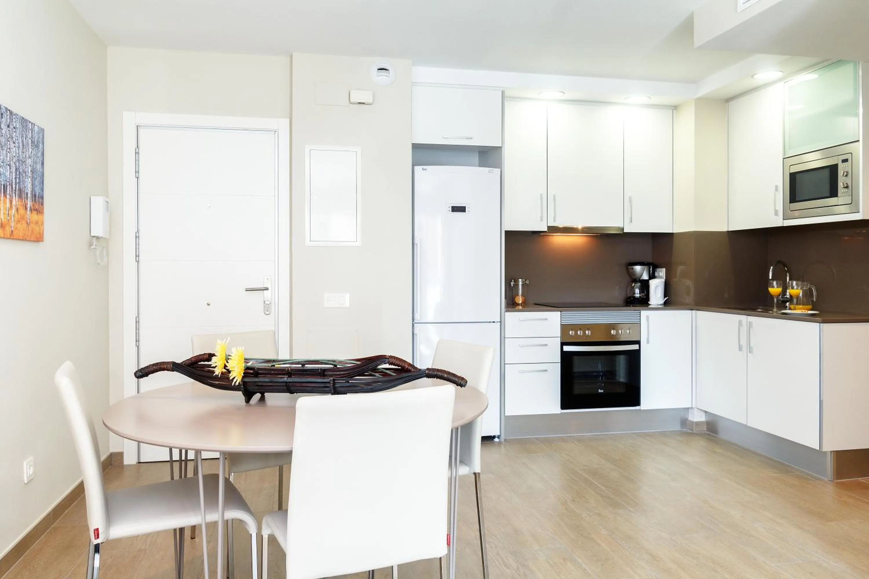 Kitchen or kitchenette in Feelathome Plaza Apartments