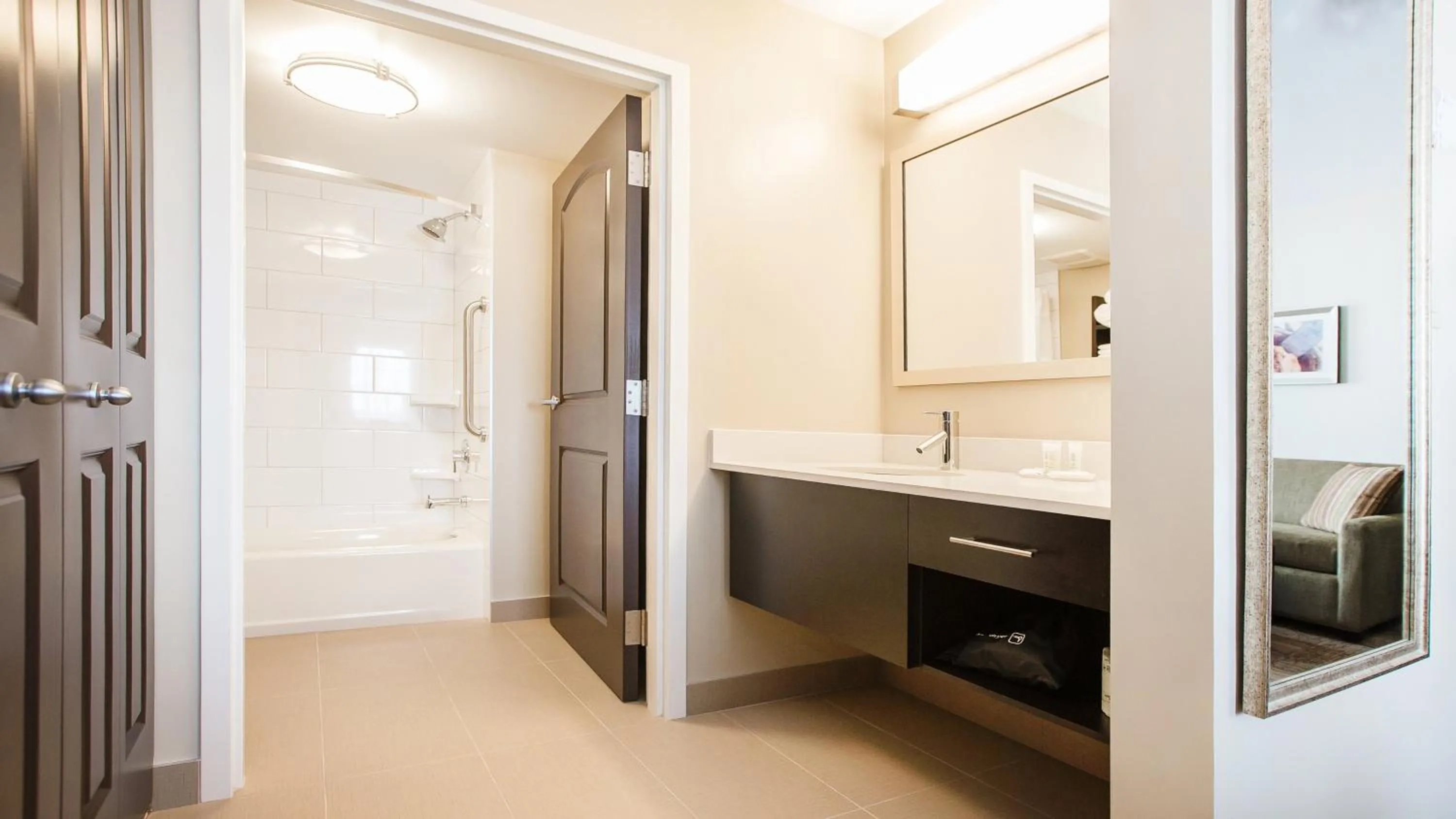 Bathroom in Staybridge Suites West Edmonton by IHG