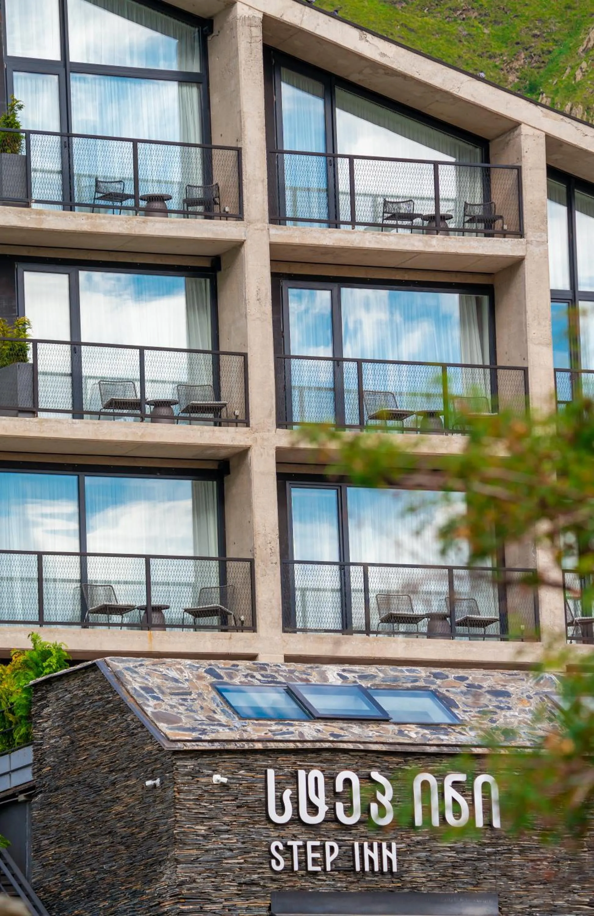 Property building in Step Inn - Kazbegi