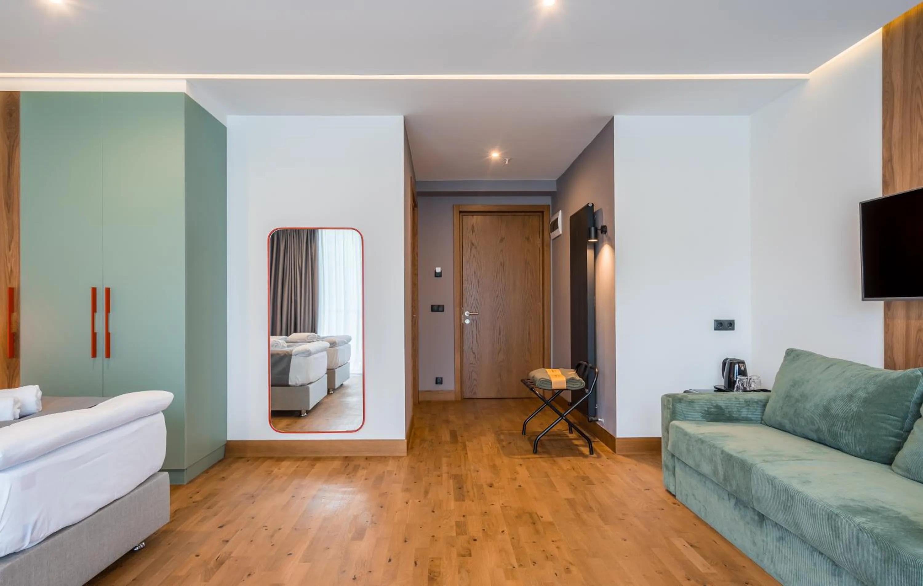 Photo of the whole room, Bed in Step Inn - Kazbegi