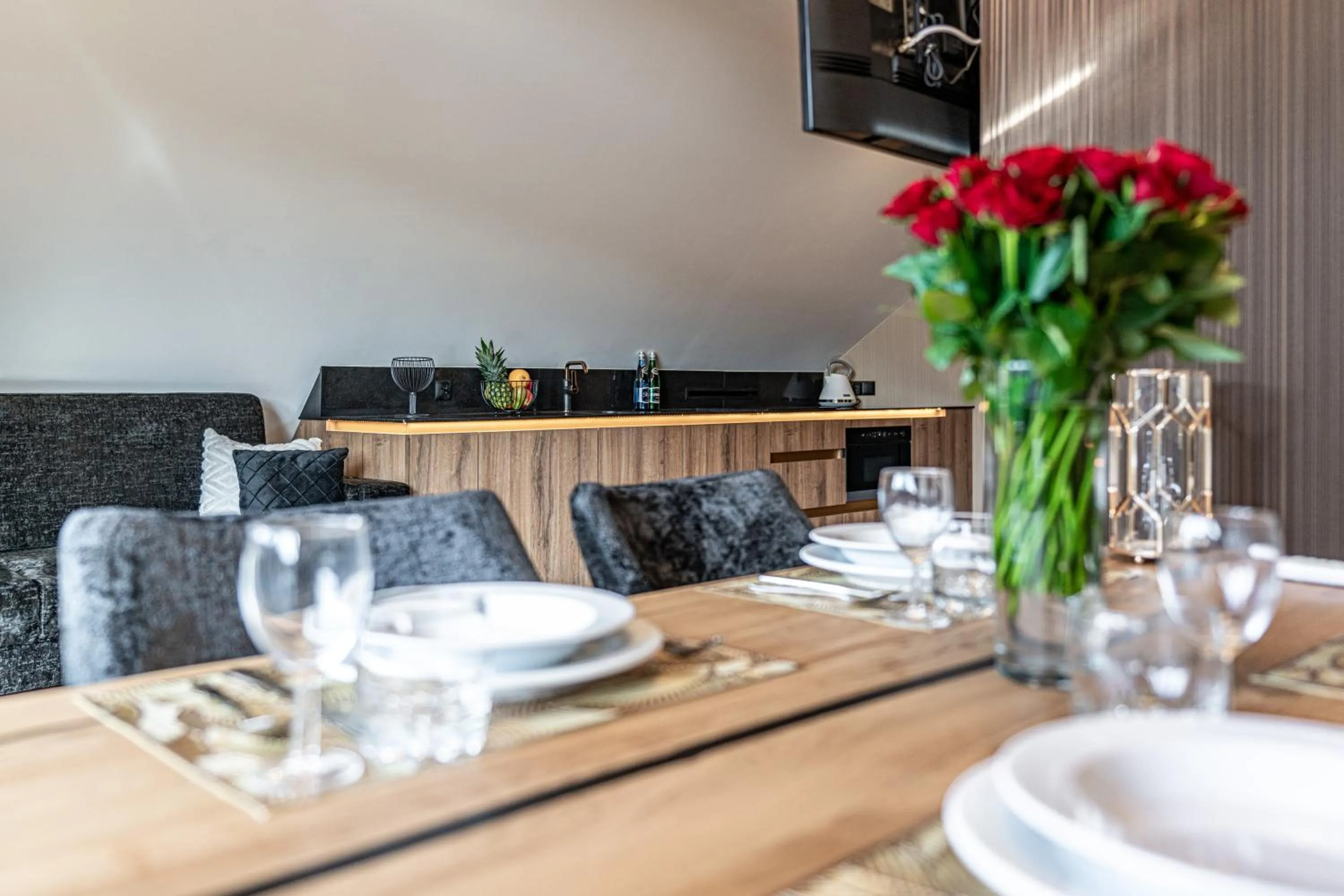 Living room in Aparthotel Diamond SPA Aqua