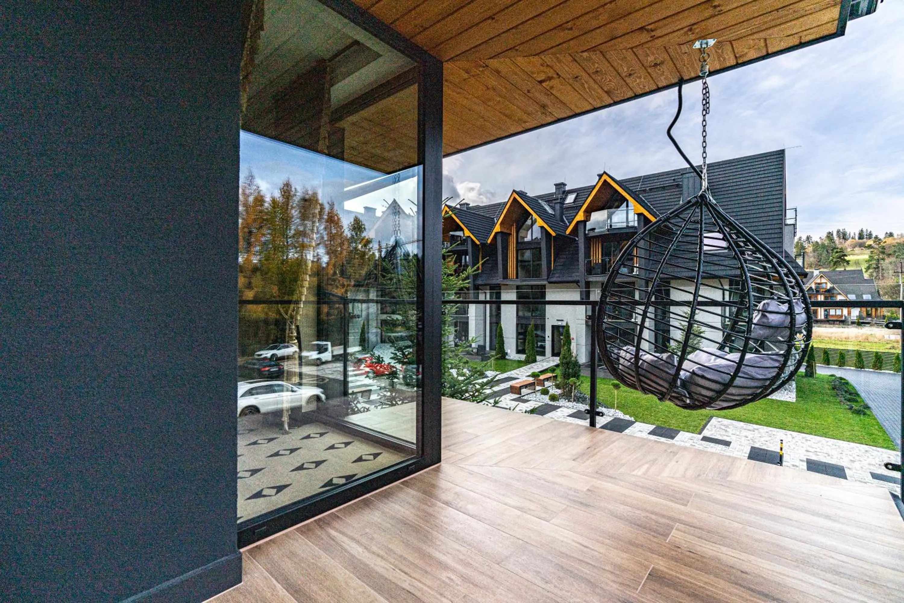 Balcony/Terrace in Aparthotel Diamond SPA Aqua