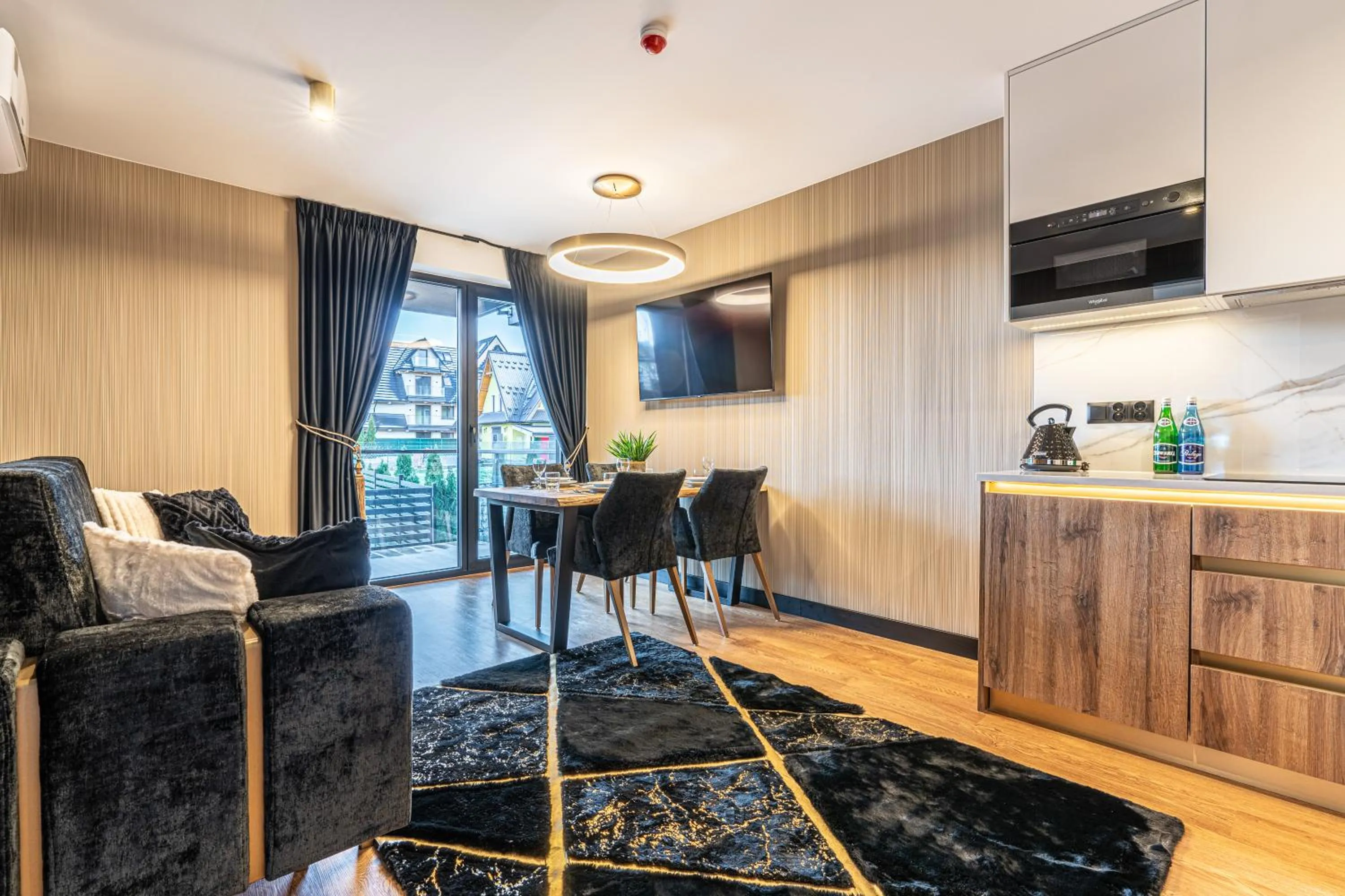 Living room in Aparthotel Diamond SPA Aqua