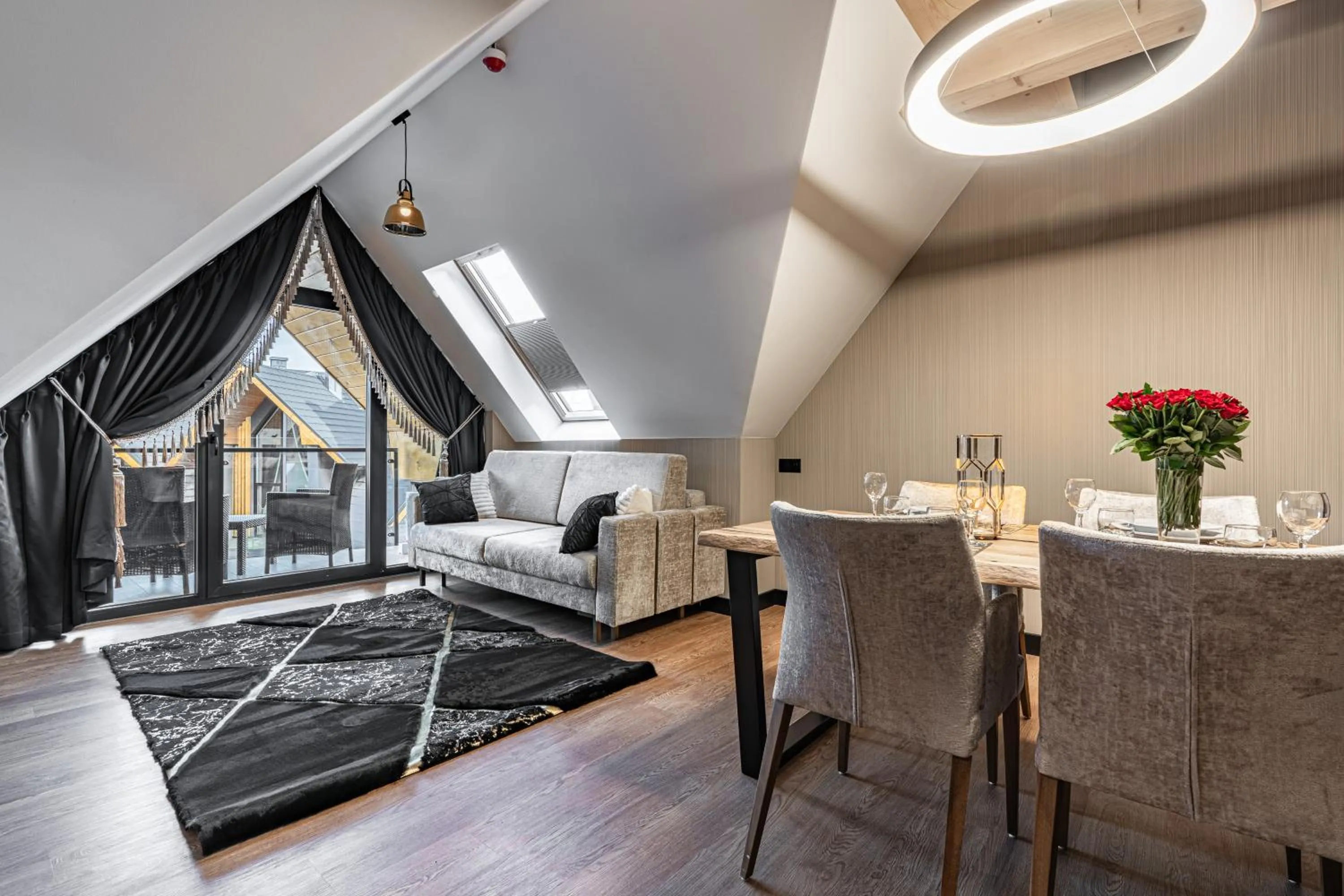 Living room in Aparthotel Diamond SPA Aqua