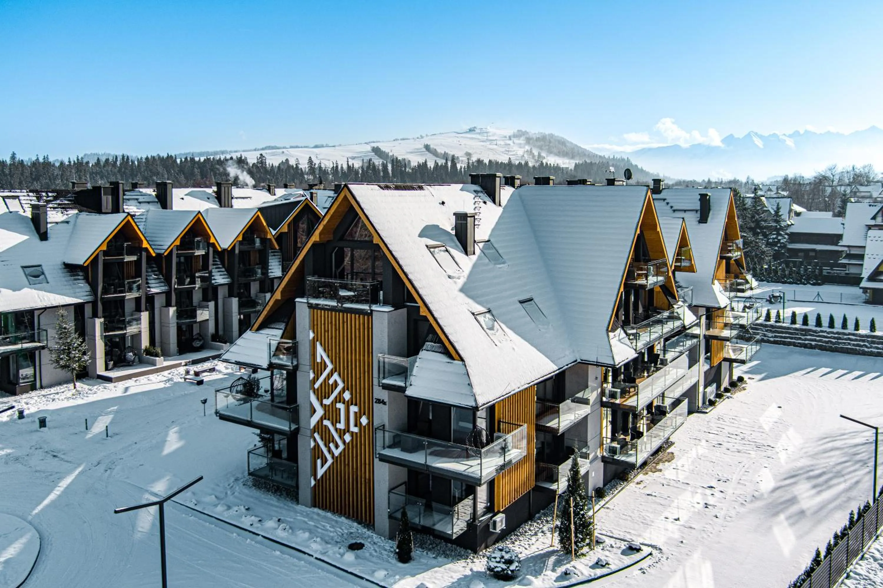 Property building in Aparthotel Diamond SPA Aqua