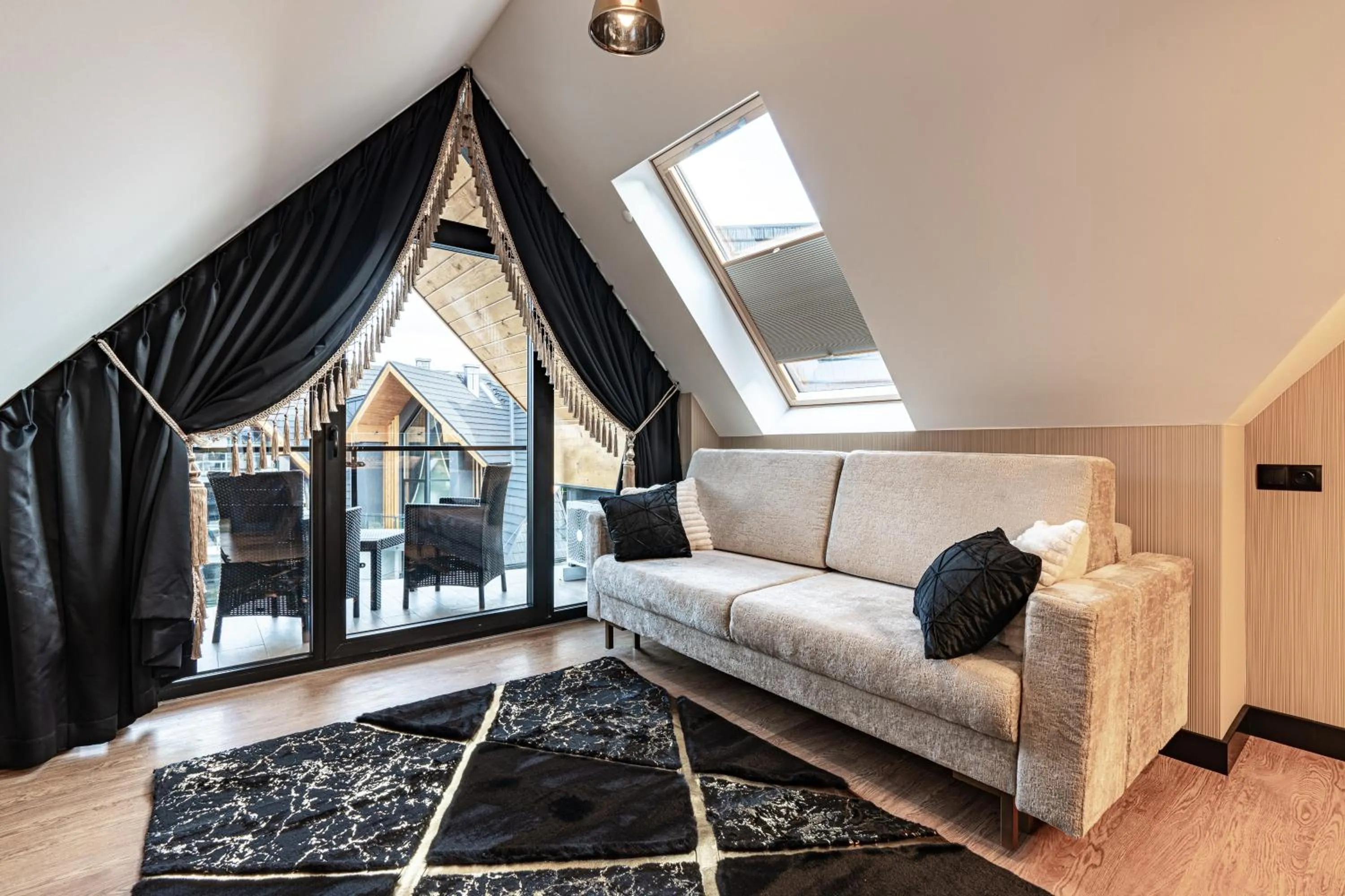 Living room in Aparthotel Diamond SPA Aqua