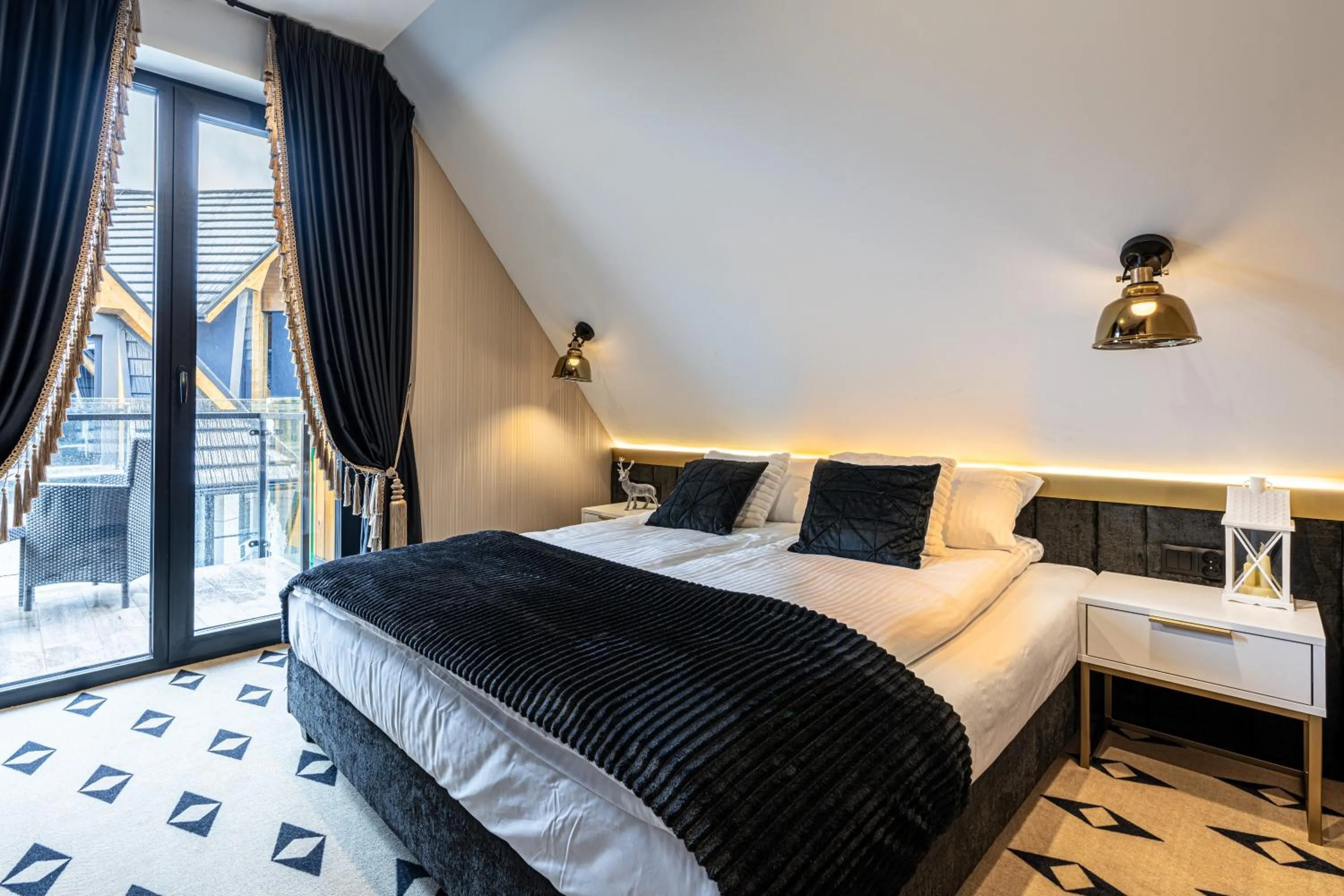 Bedroom, Bed in Aparthotel Diamond SPA Aqua