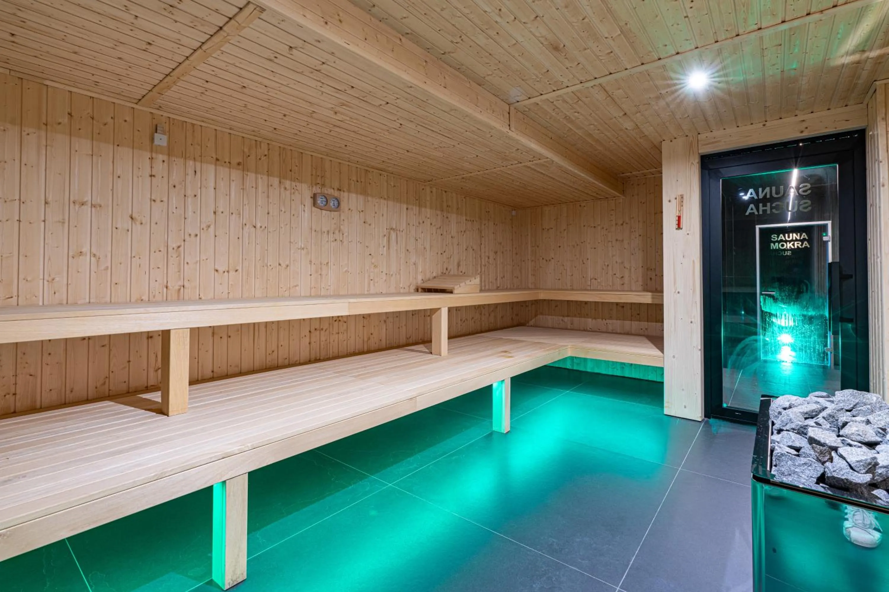 Sauna in Aparthotel Diamond SPA Aqua