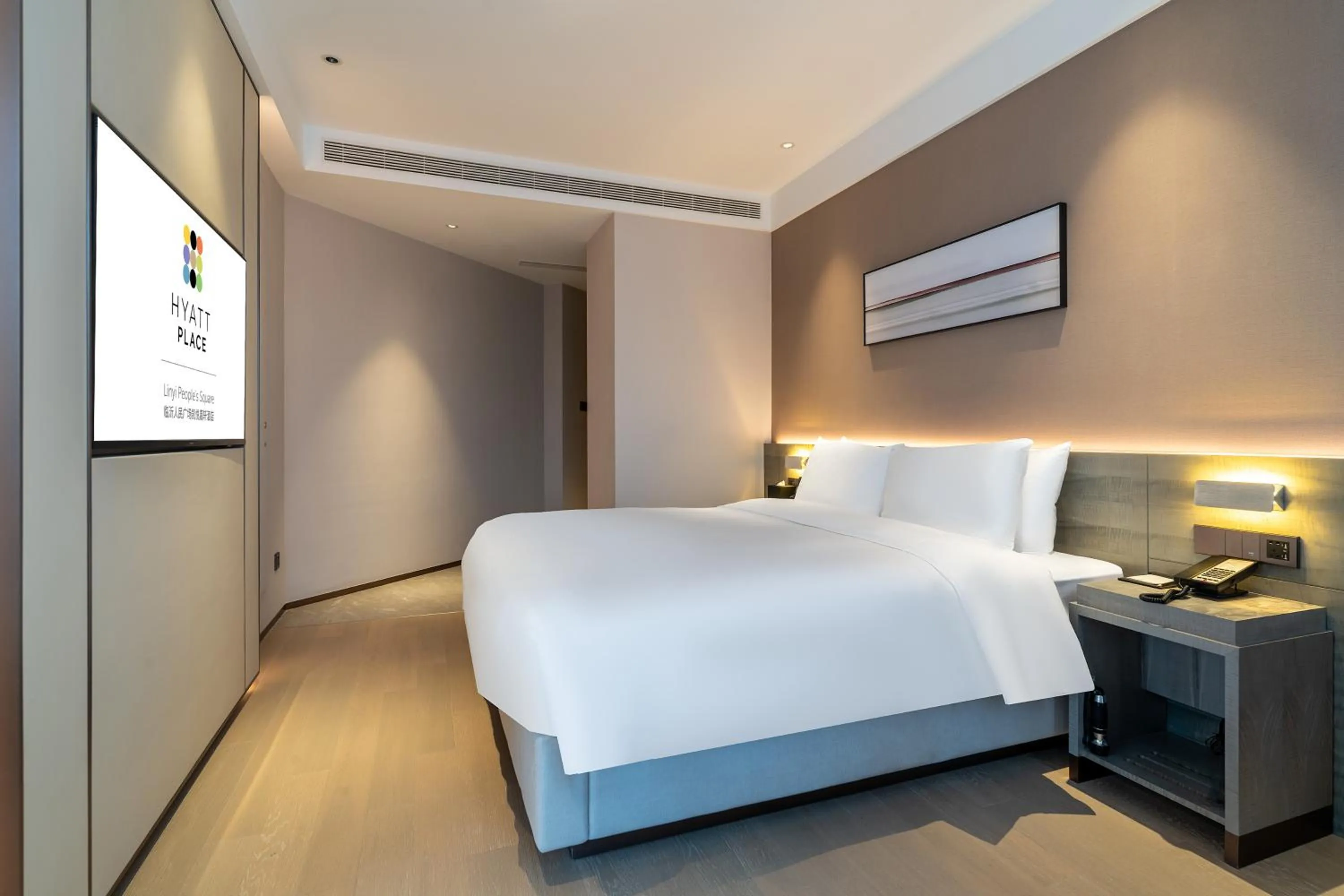 Bedroom, Bed in Hyatt Place Linyi People Square