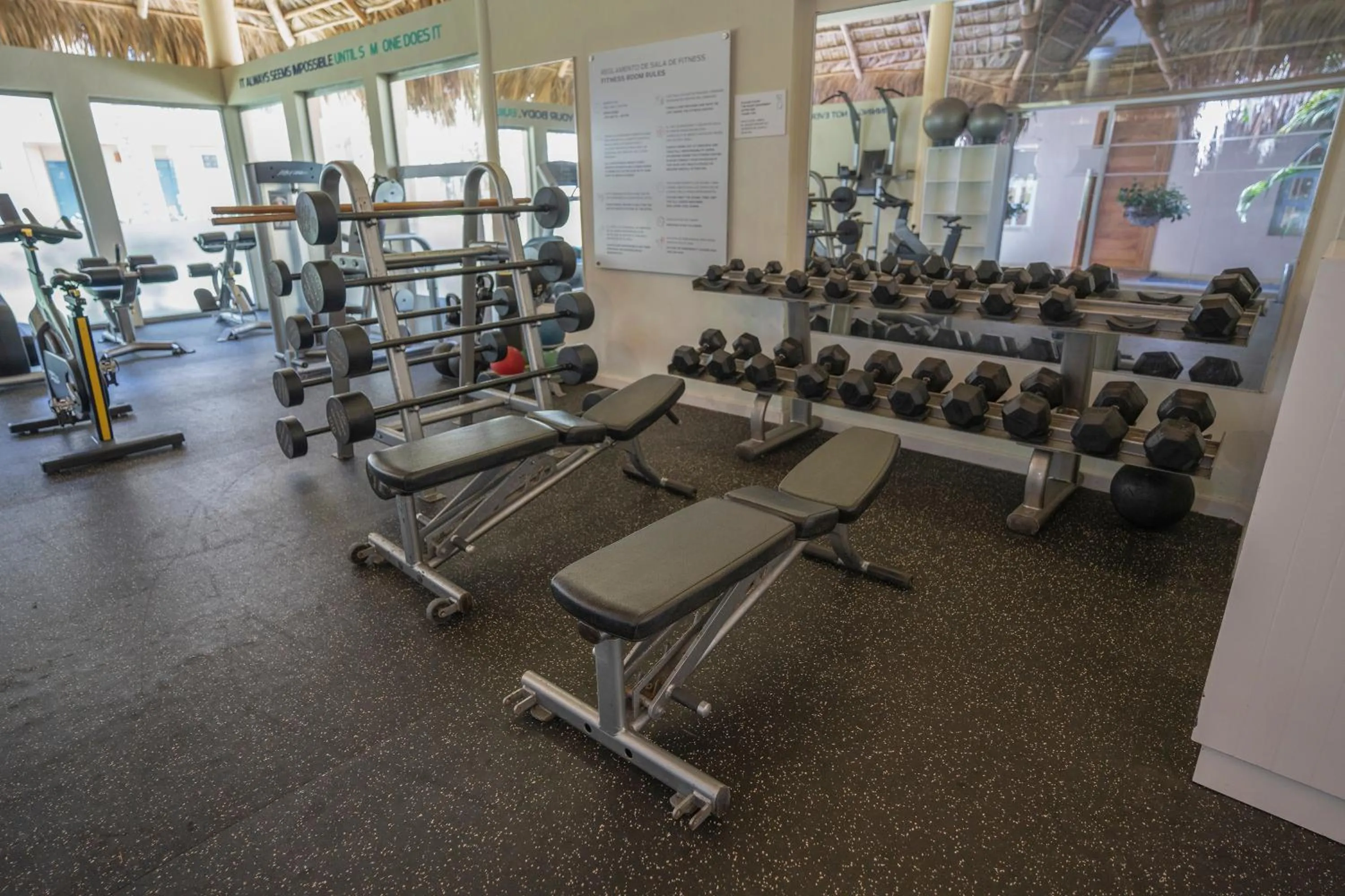 Fitness centre/facilities in Iberostar Waves Costa Dorada - All Inclusive
