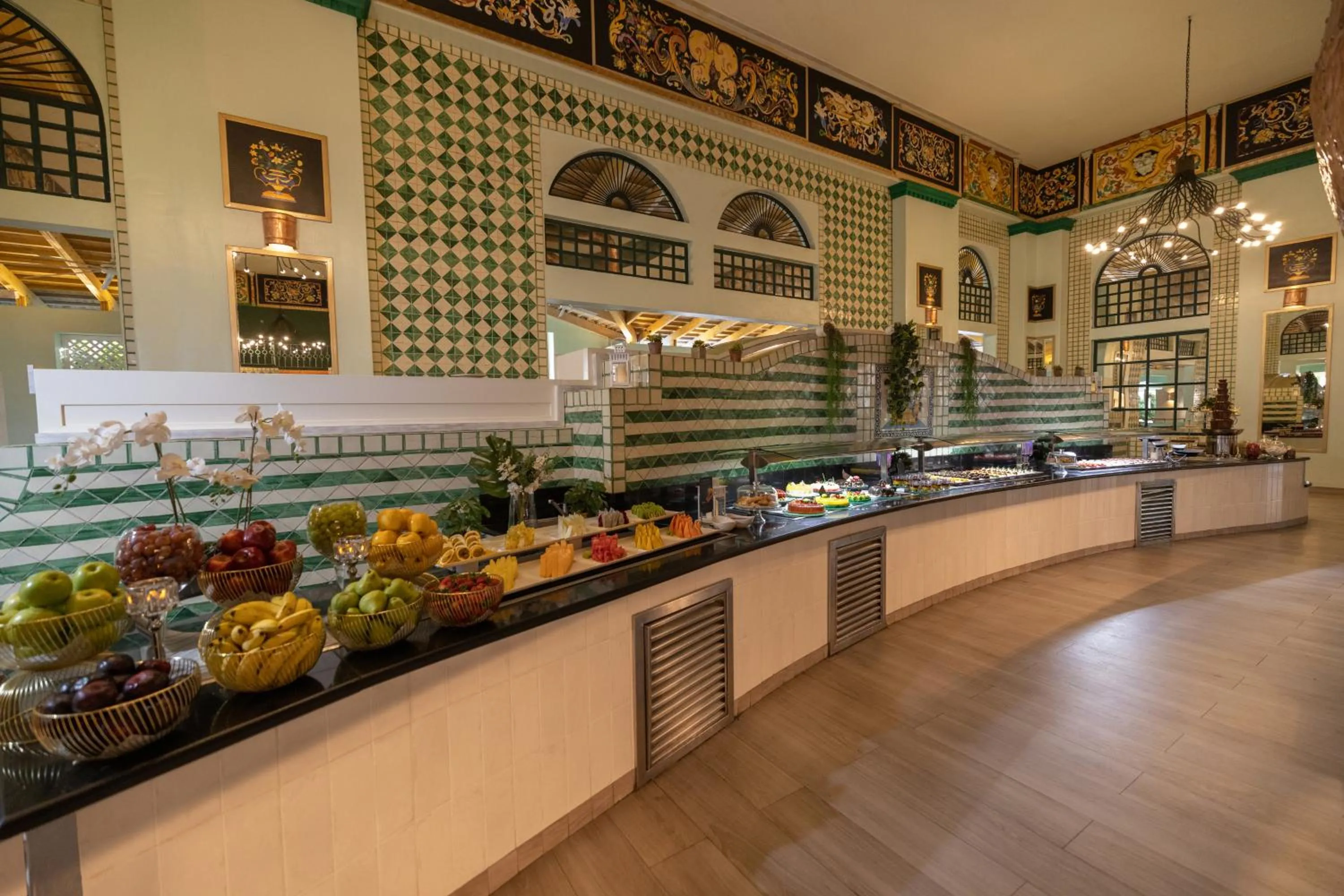 Buffet breakfast in Iberostar Selection Hacienda Dominicus - All Inclusive