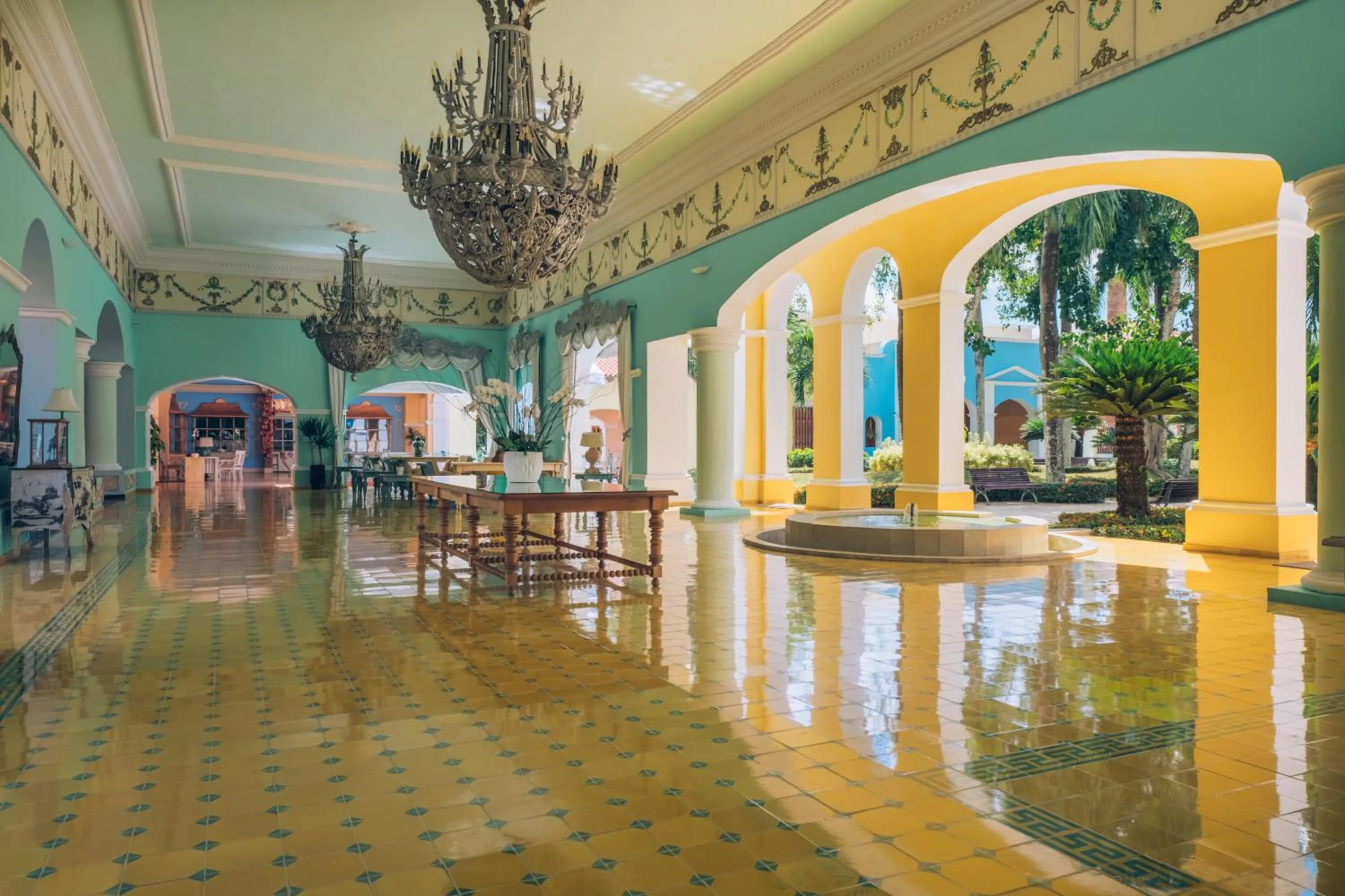 Living room in Iberostar Selection Hacienda Dominicus - All Inclusive