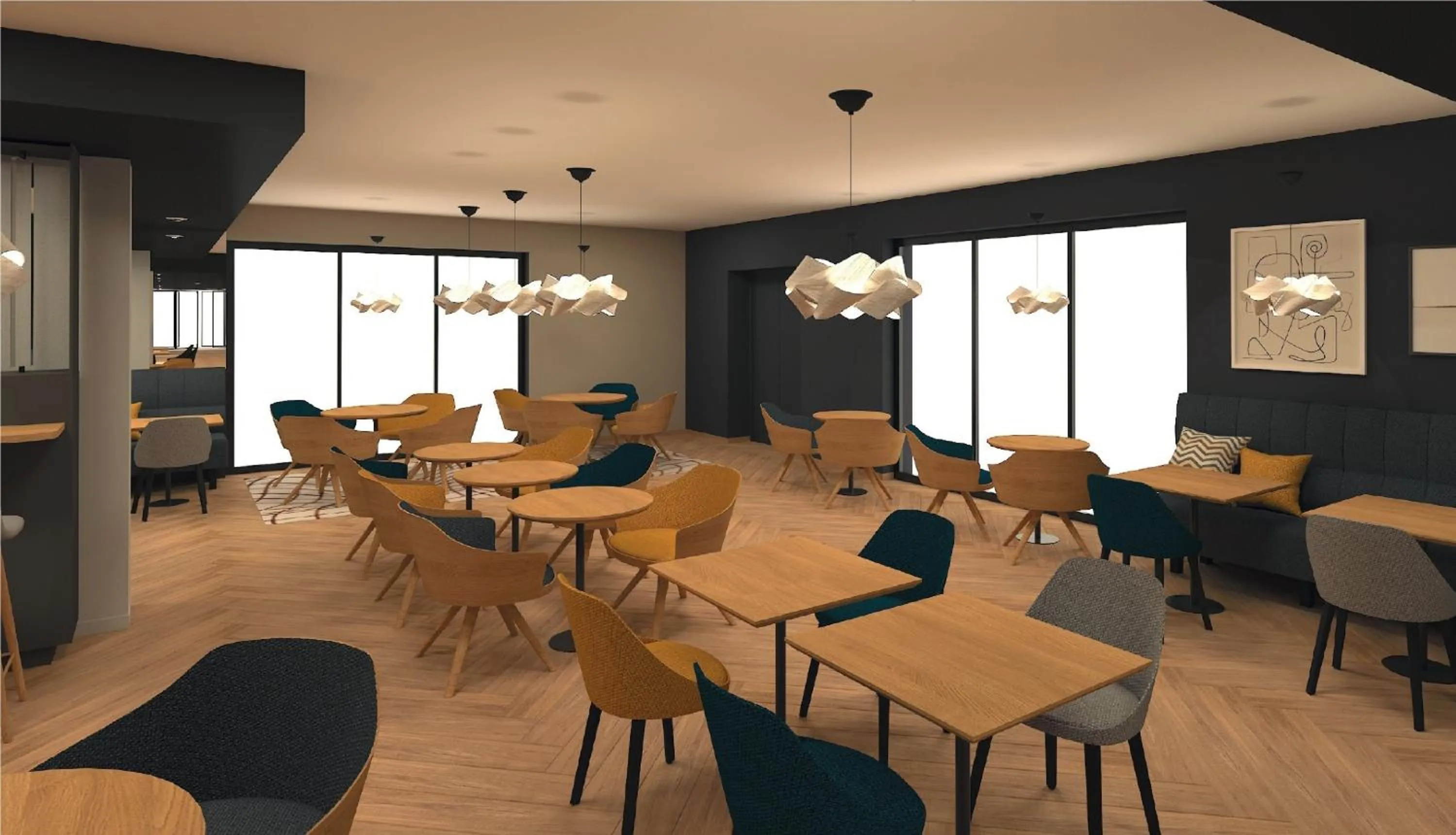 Restaurant/places to eat in Holiday Inn Dijon Sud - Longvic by IHG