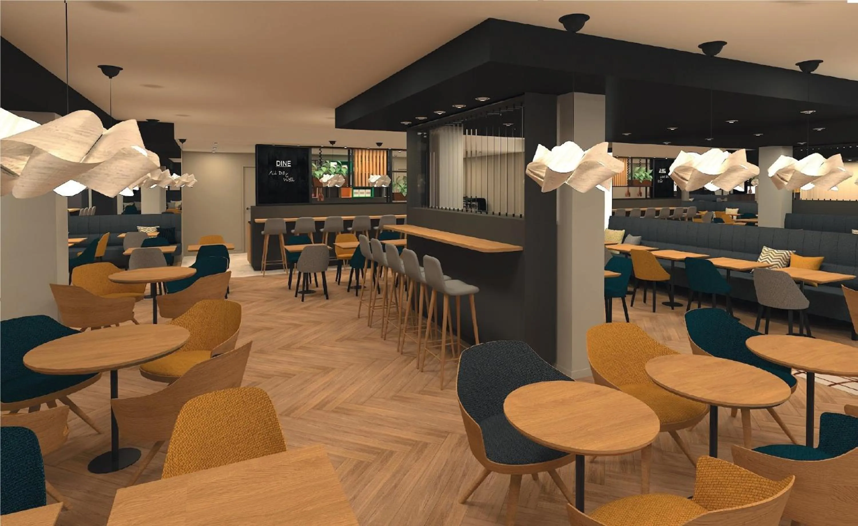 Restaurant/places to eat in Holiday Inn Dijon Sud - Longvic by IHG