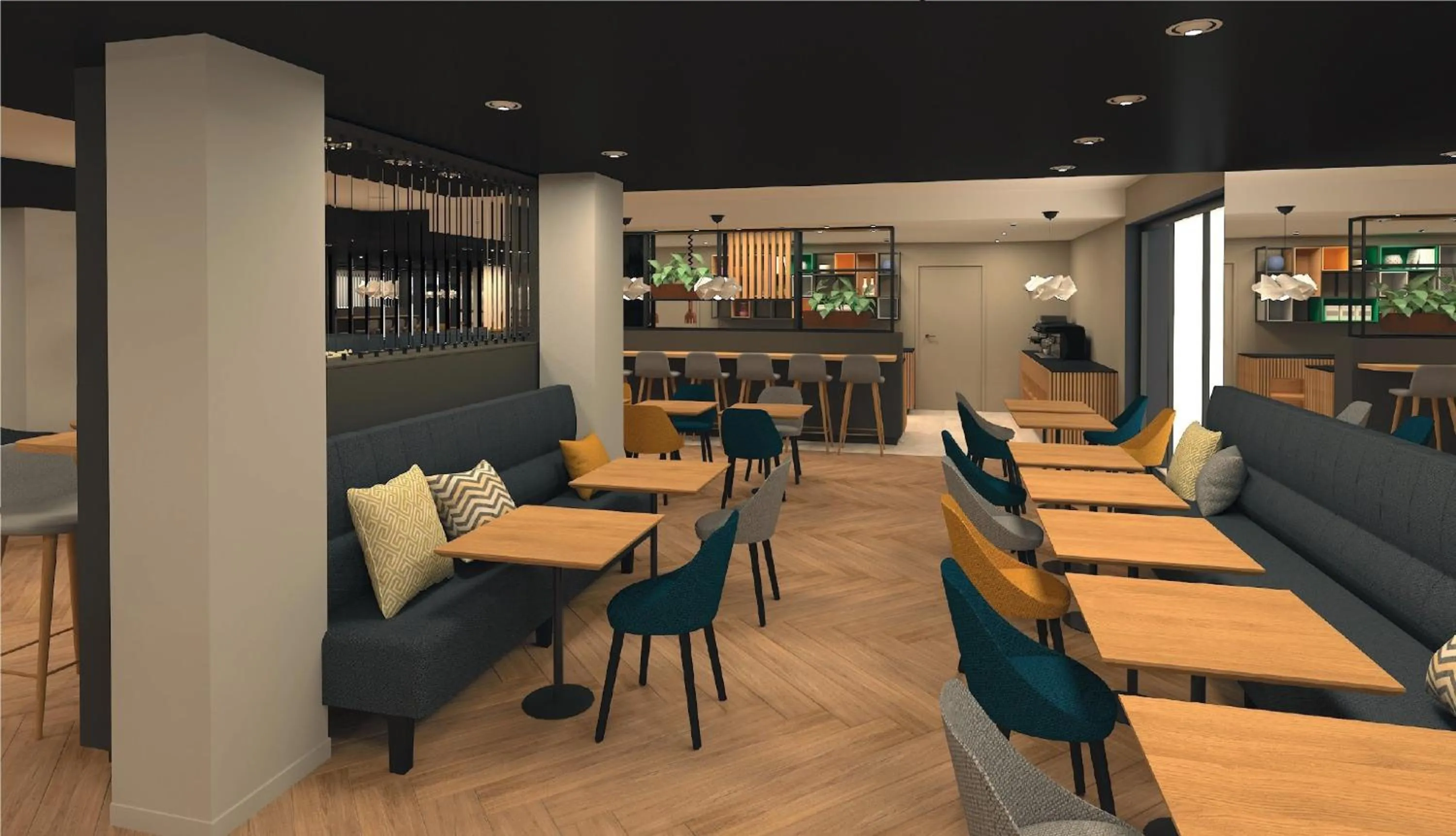 Restaurant/places to eat in Holiday Inn Dijon Sud - Longvic by IHG