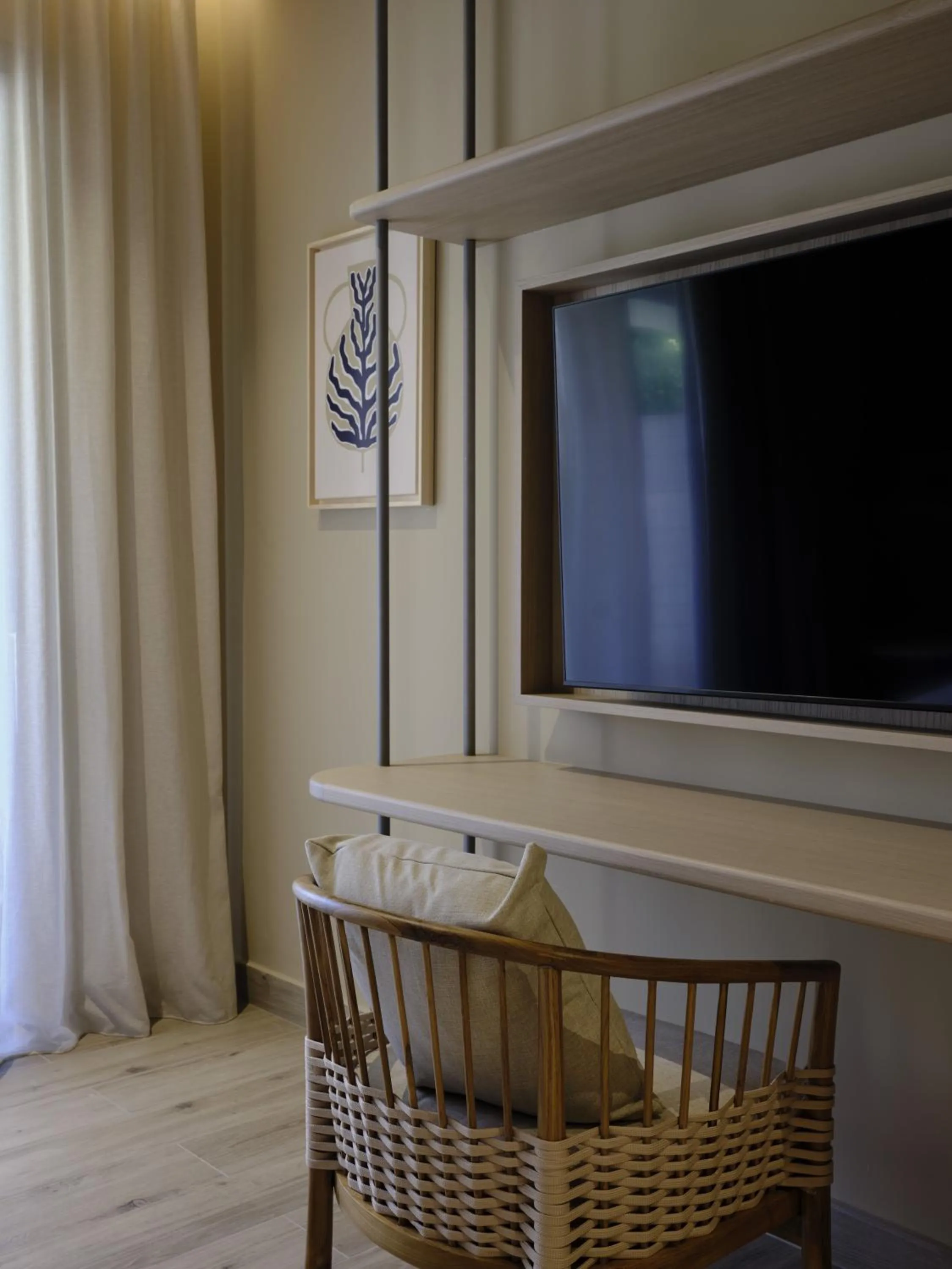 TV and multimedia in Atlantica Kalliston Resort - Adults Only