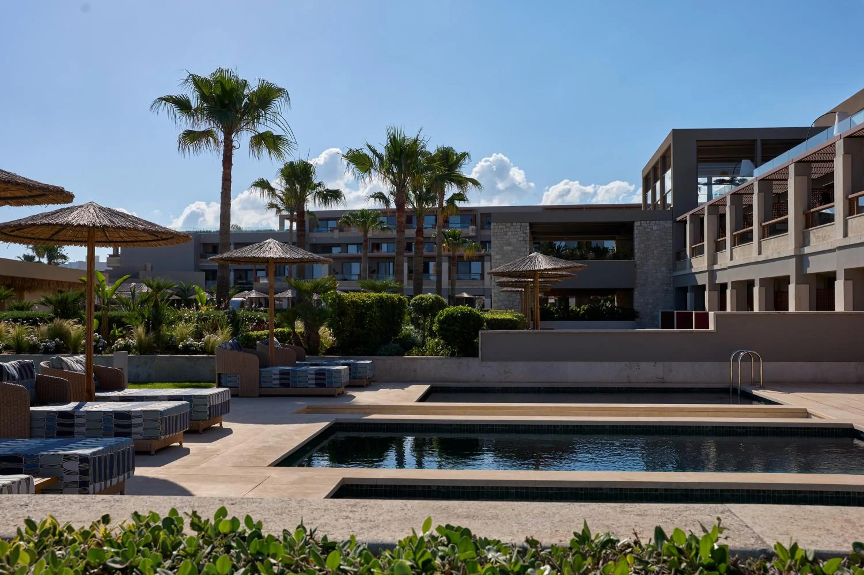 Swimming pool in Atlantica Kalliston Resort - Adults Only