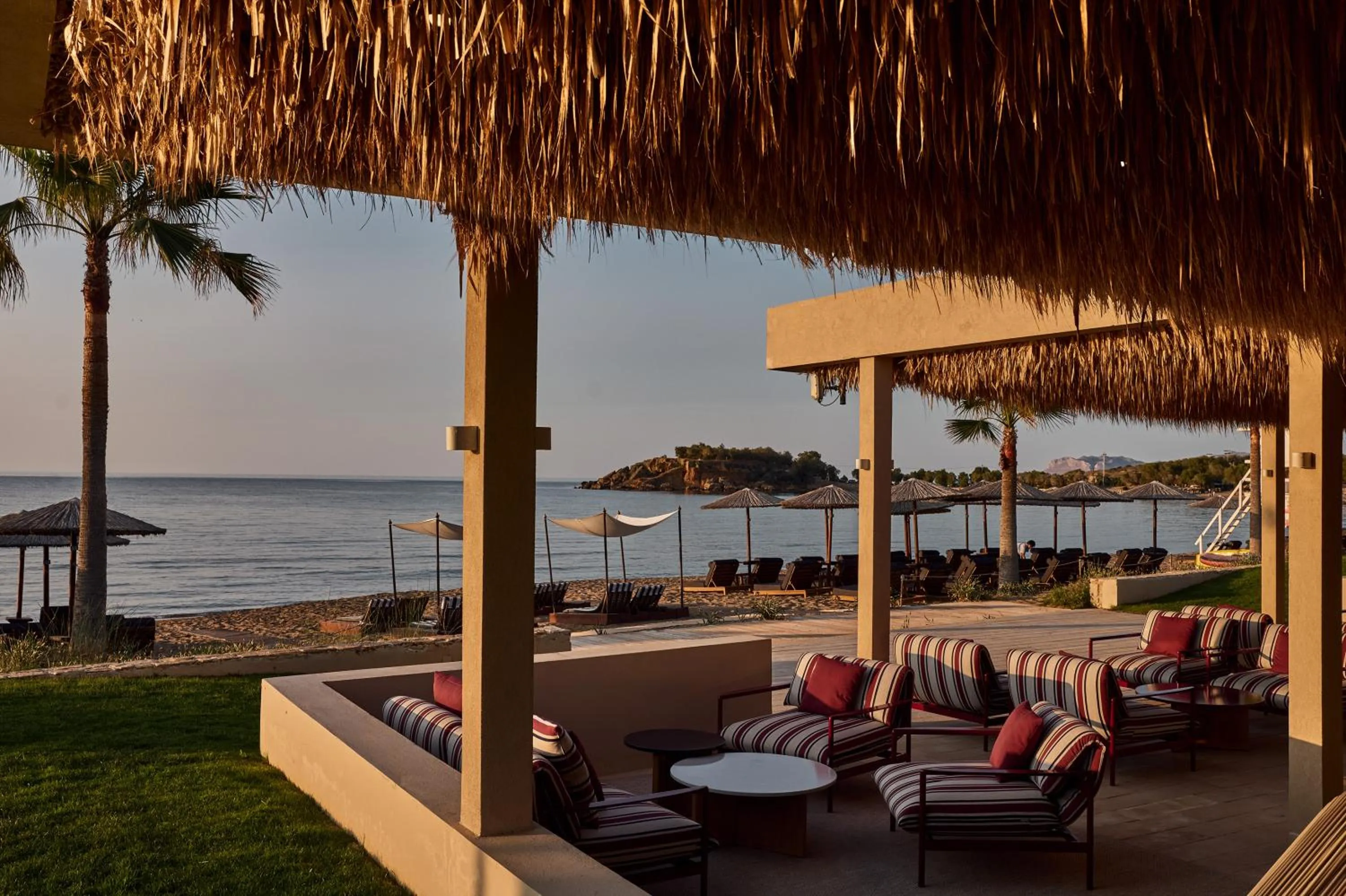 Lounge or bar in Atlantica Kalliston Resort - Adults Only