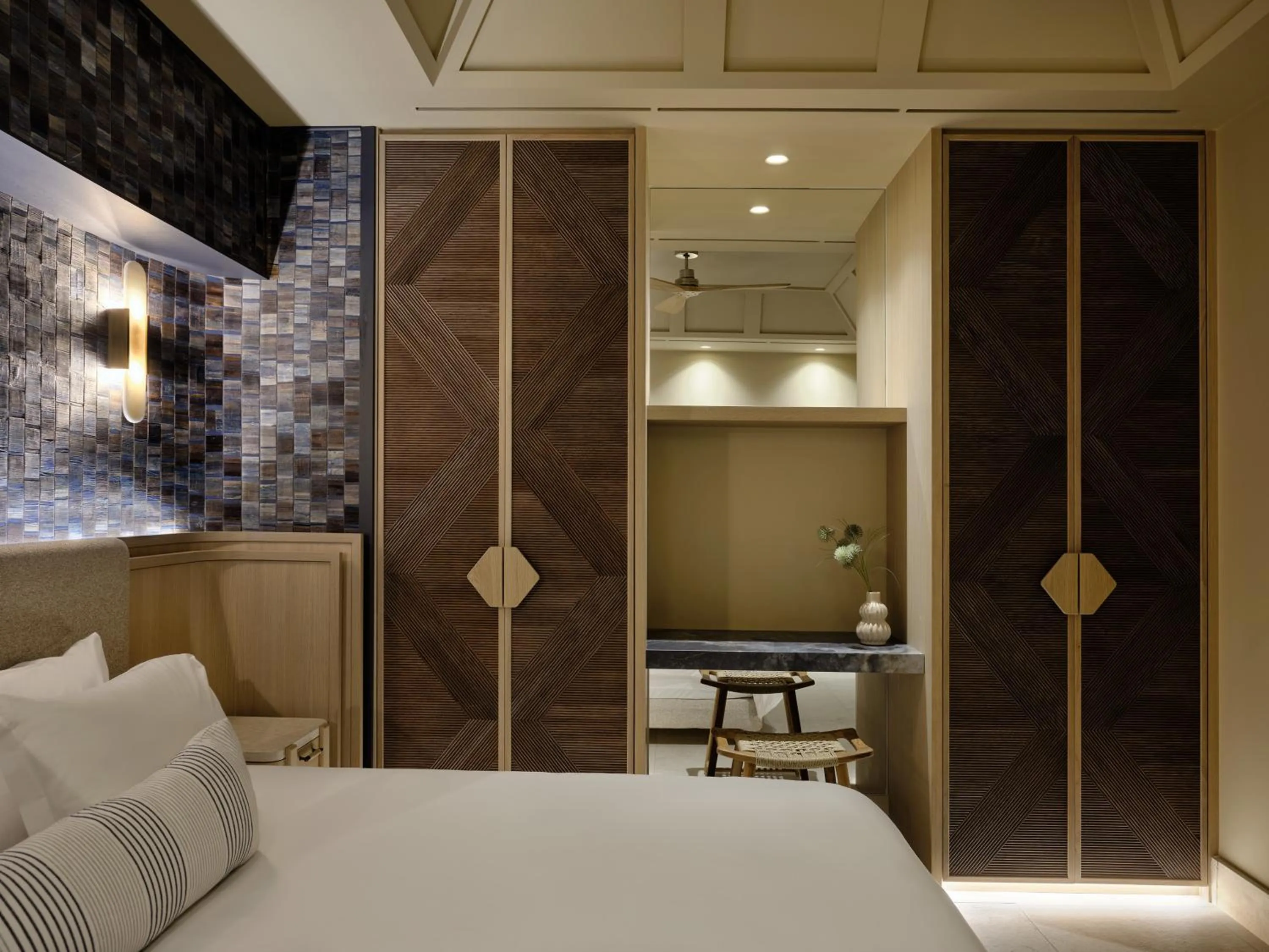 Bed in Atlantica Kalliston Resort - Adults Only