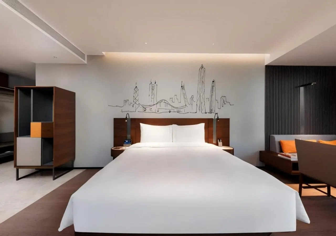 Property building, Bed in UrCove By Hyatt ShenZhen Futian Port