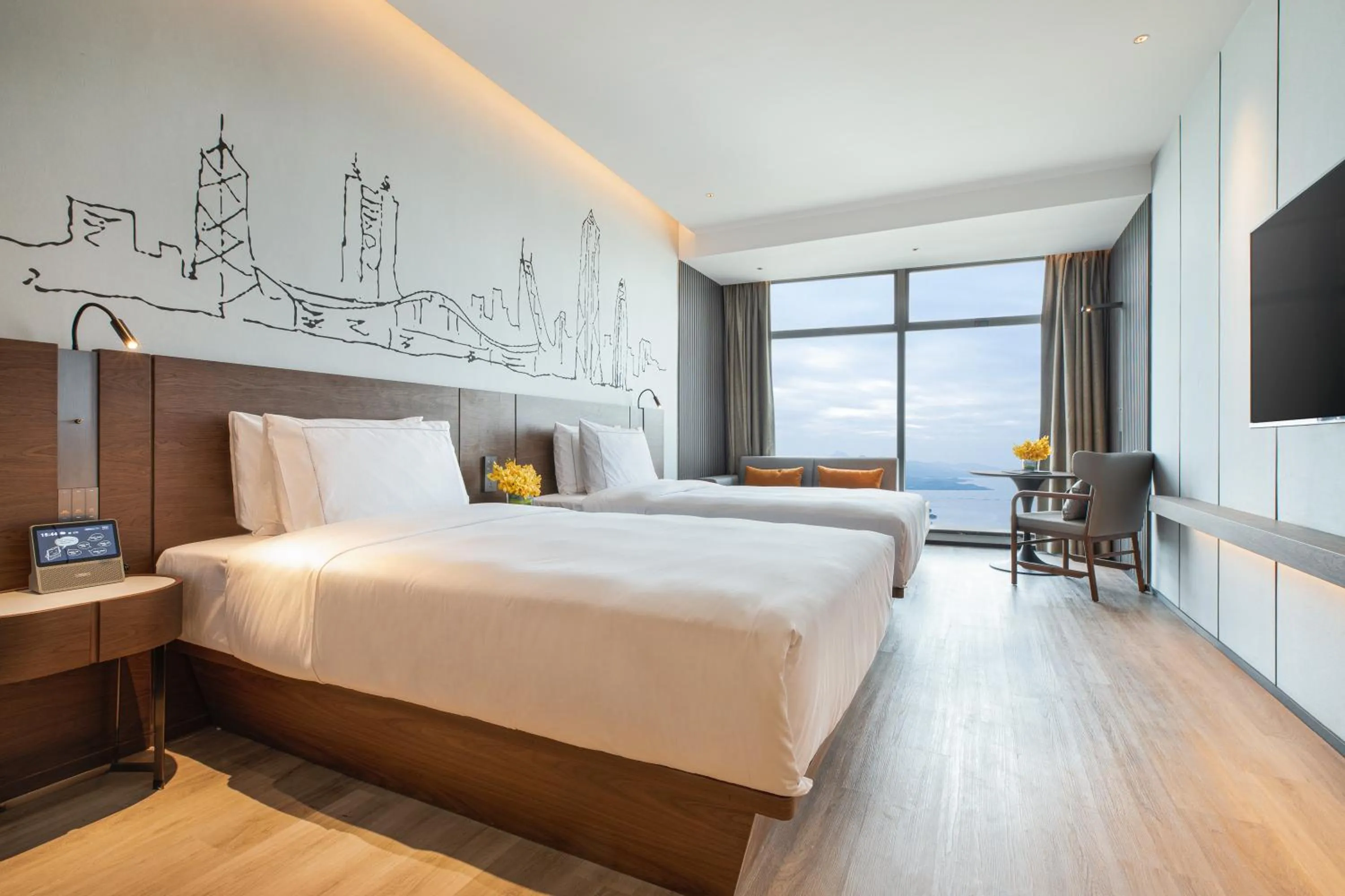 Photo of the whole room, Bed in UrCove By Hyatt ShenZhen Futian Port