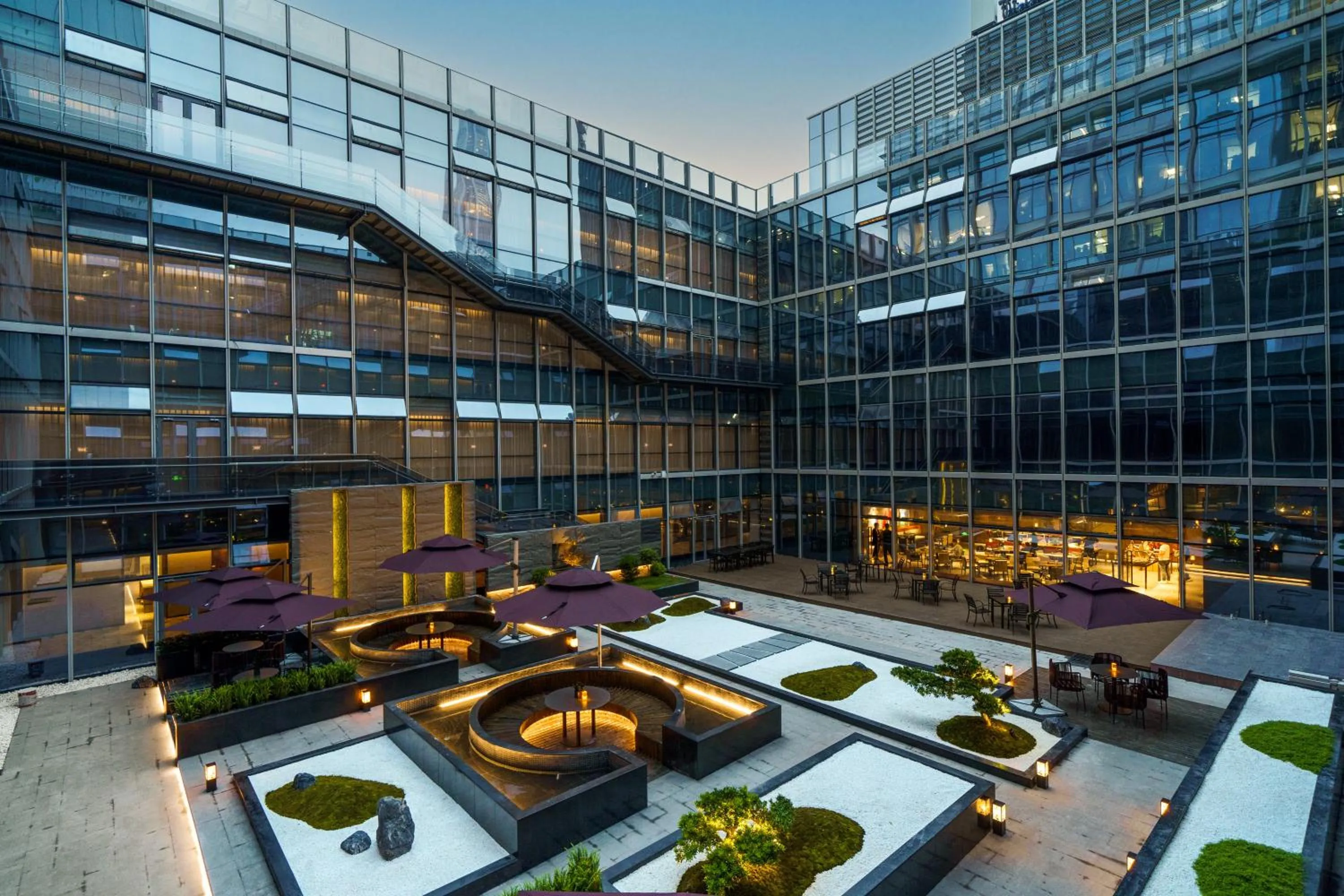 Garden in UrCove by HYATT Futian CBD-毗邻福田站和星河COCO Park 尊享免费迷你吧