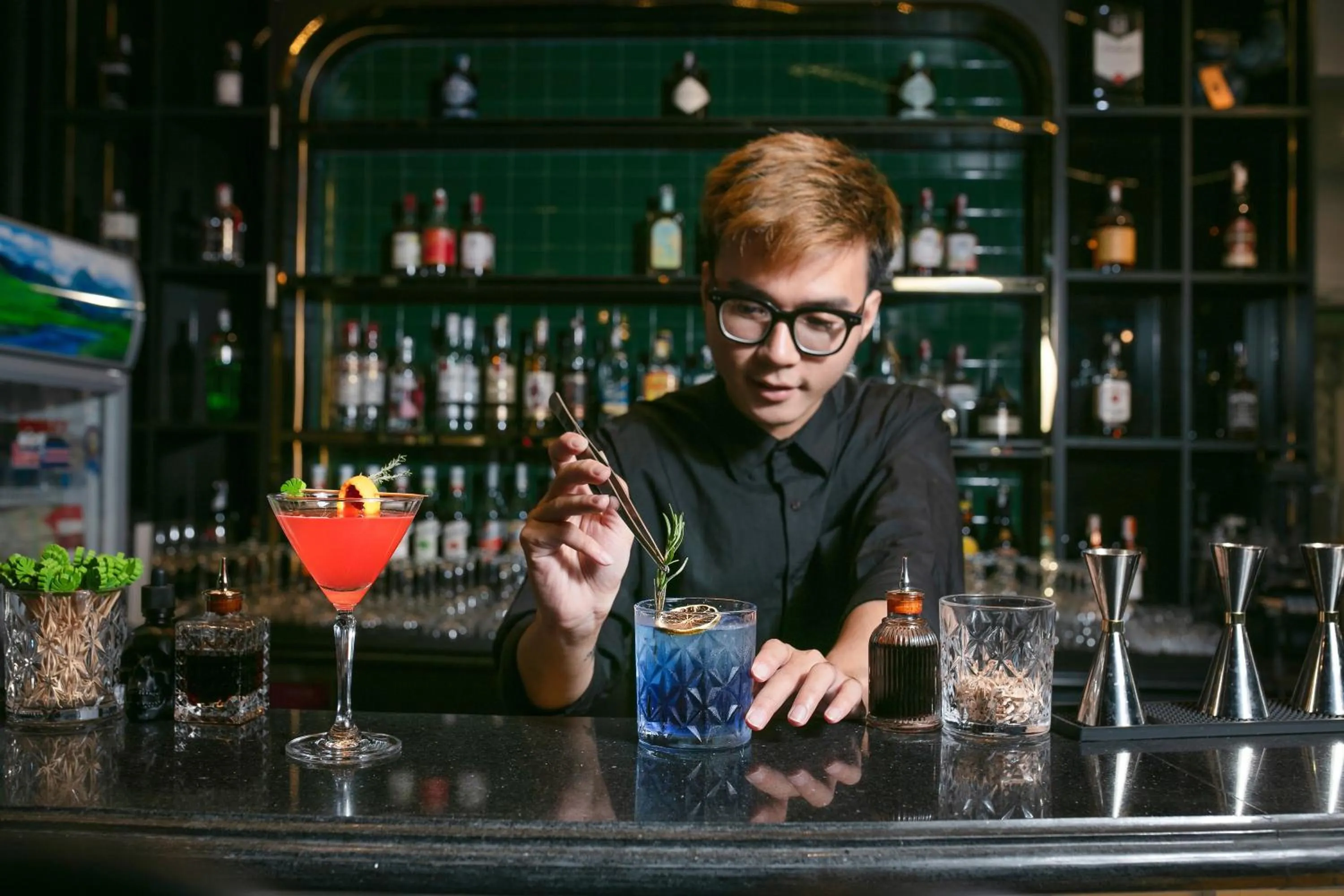 Lounge or bar in Amira Hotel Hanoi