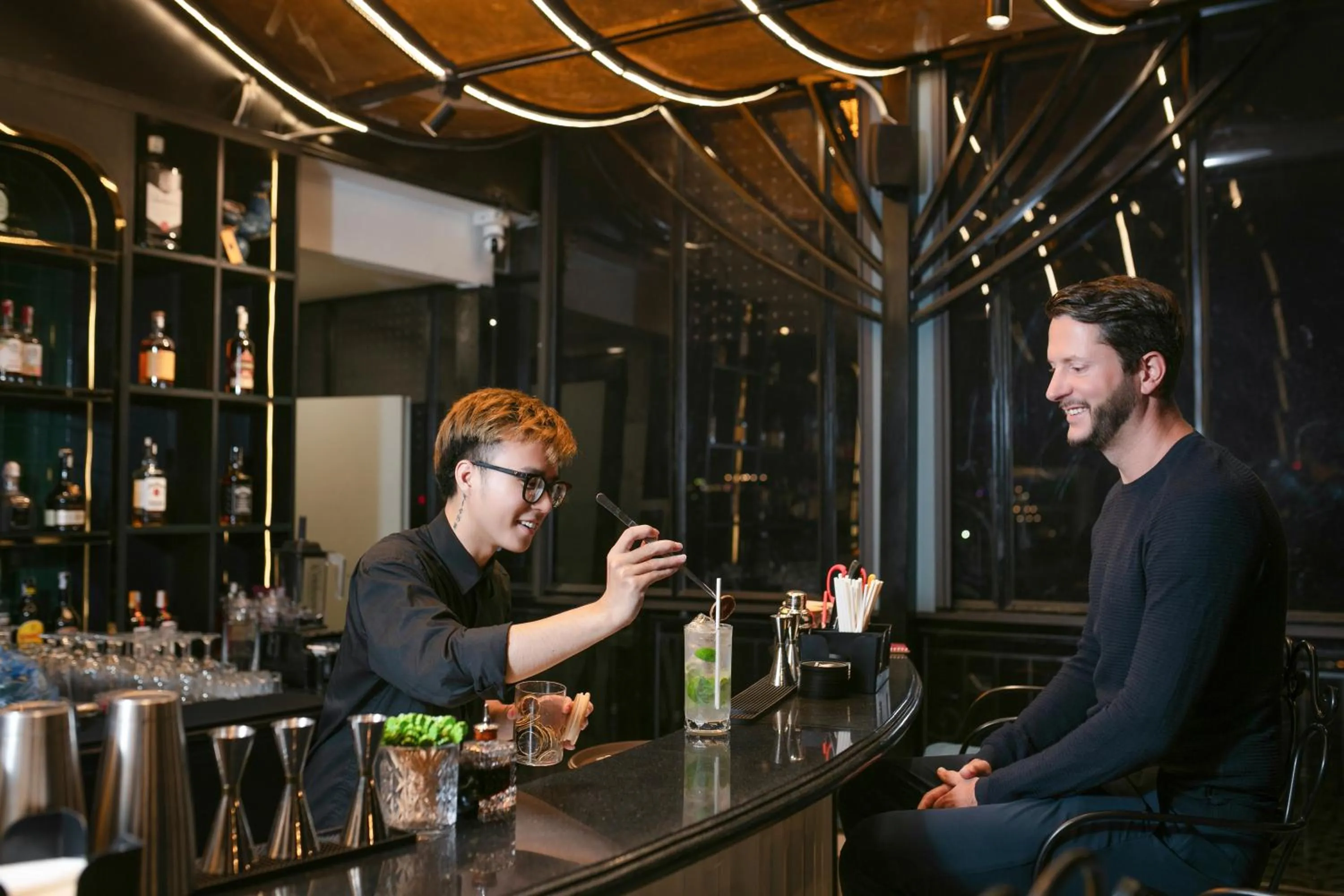 Lounge or bar in Amira Hotel Hanoi