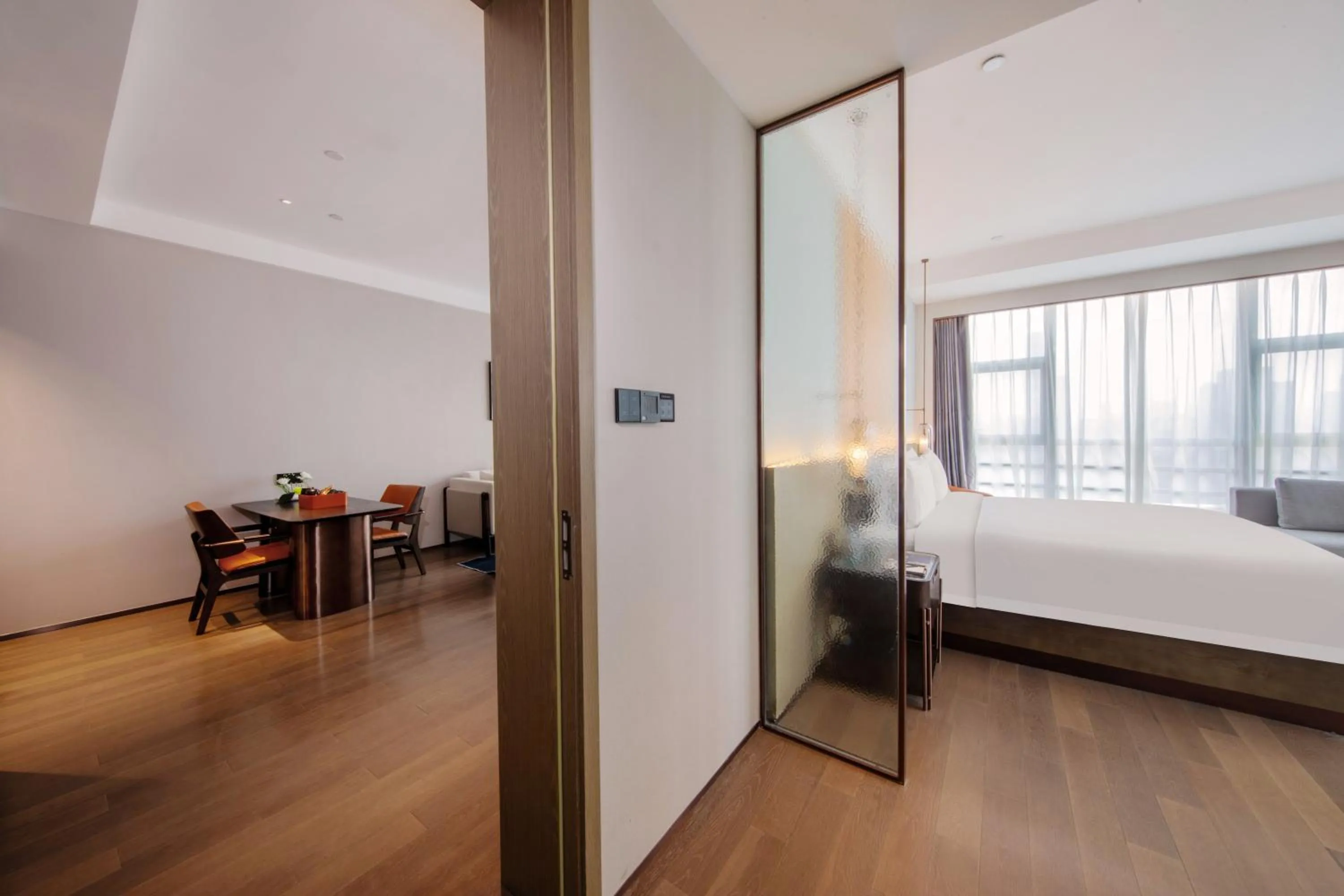 Bedroom, Bed in UrCove by HYATT Shenzhen Luohu