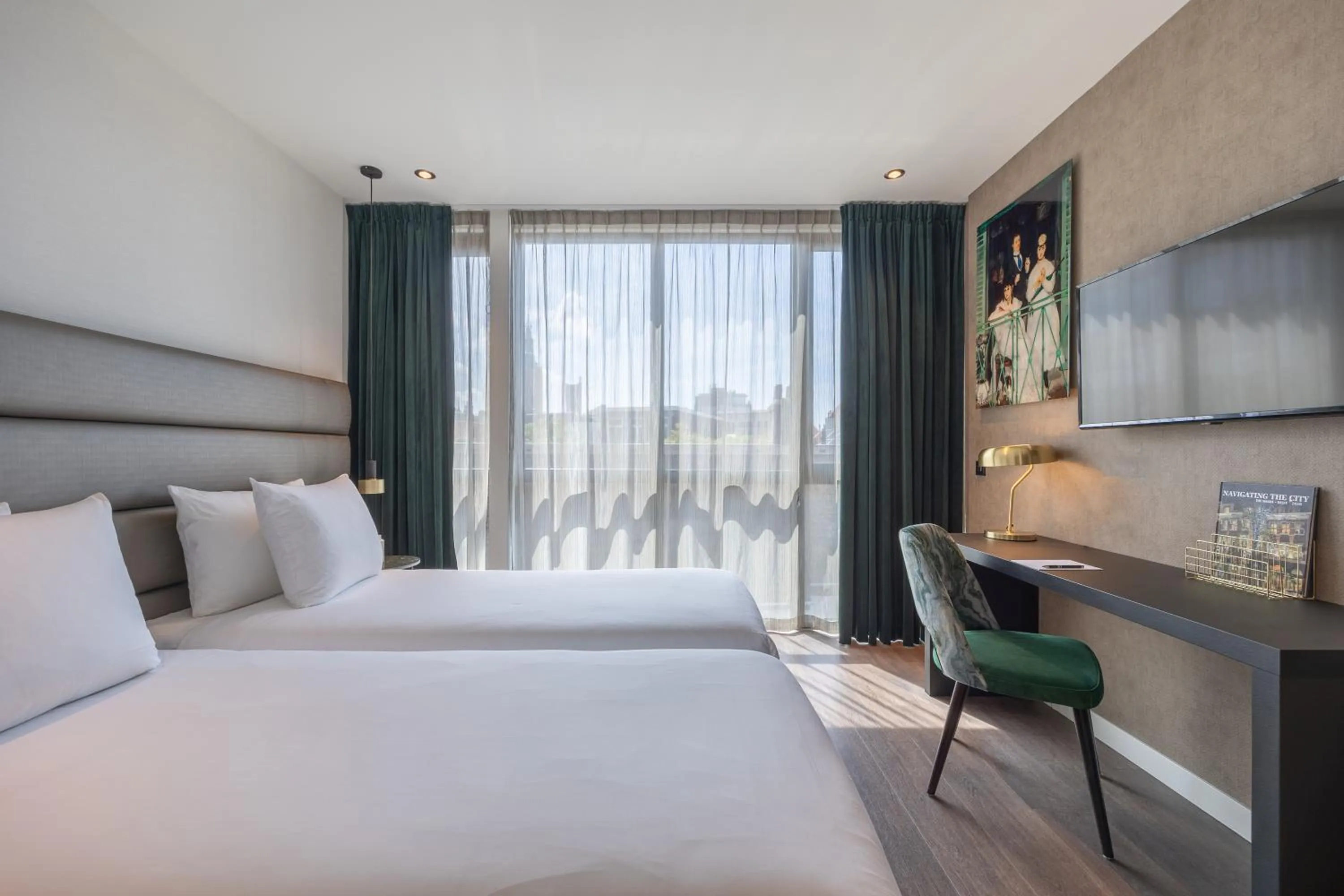 Bed in Boutique Hotel Corona