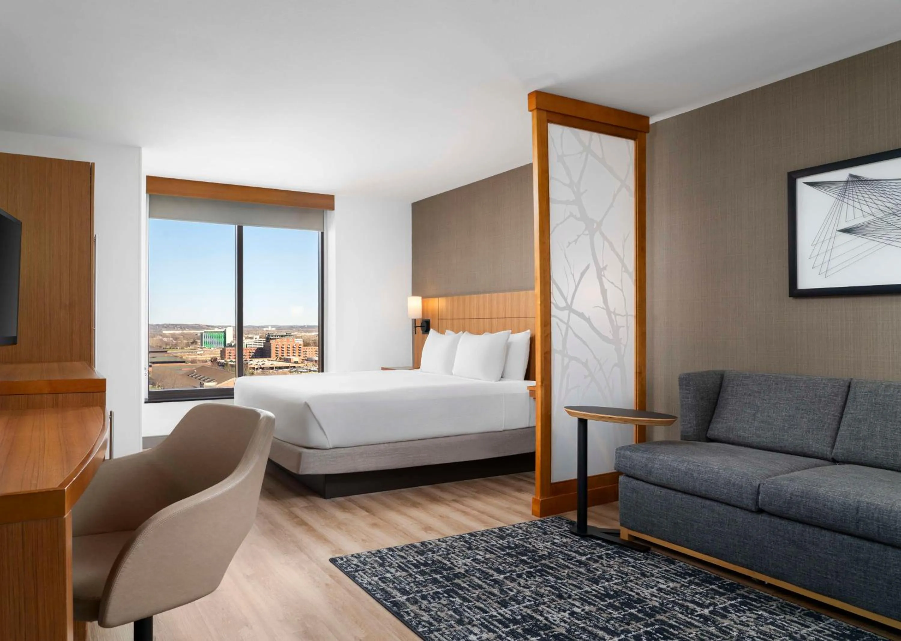 Bedroom, Bed in Hyatt Place Omaha/Downtown-Old Market