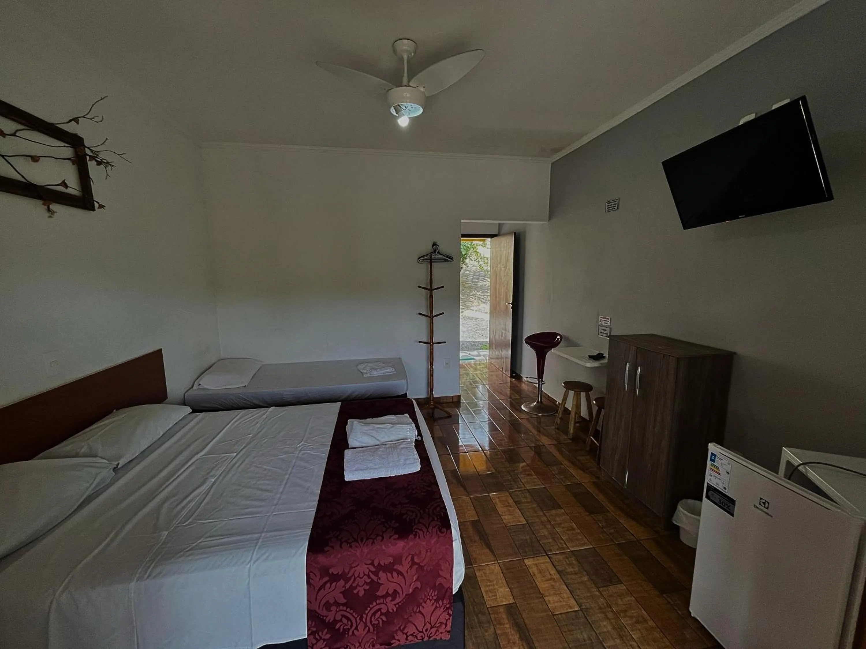 Bed in Pousada Pé da Serra