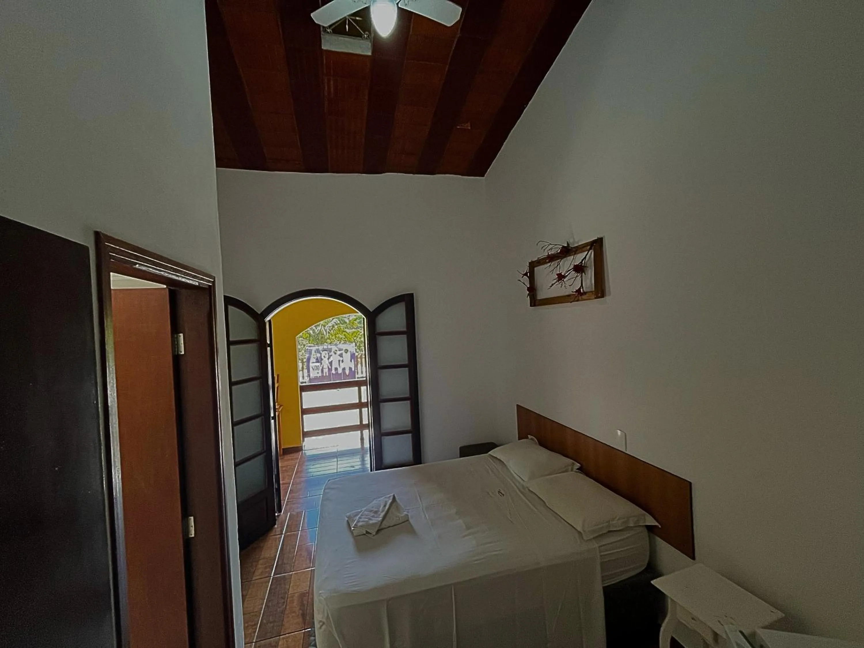 Bed in Pousada Pé da Serra