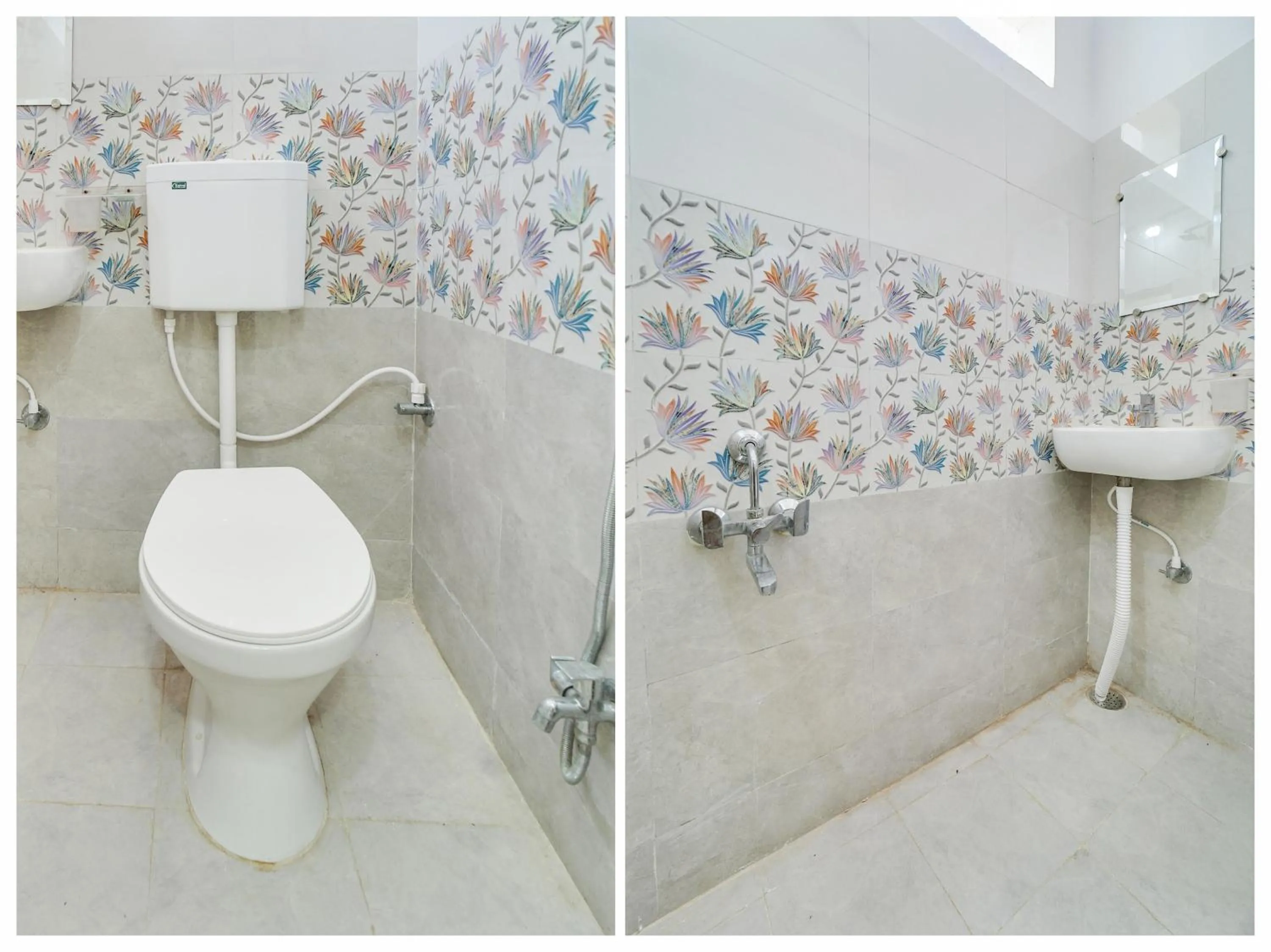 Bathroom in Super Hotel O Lalit And Marriage Garden