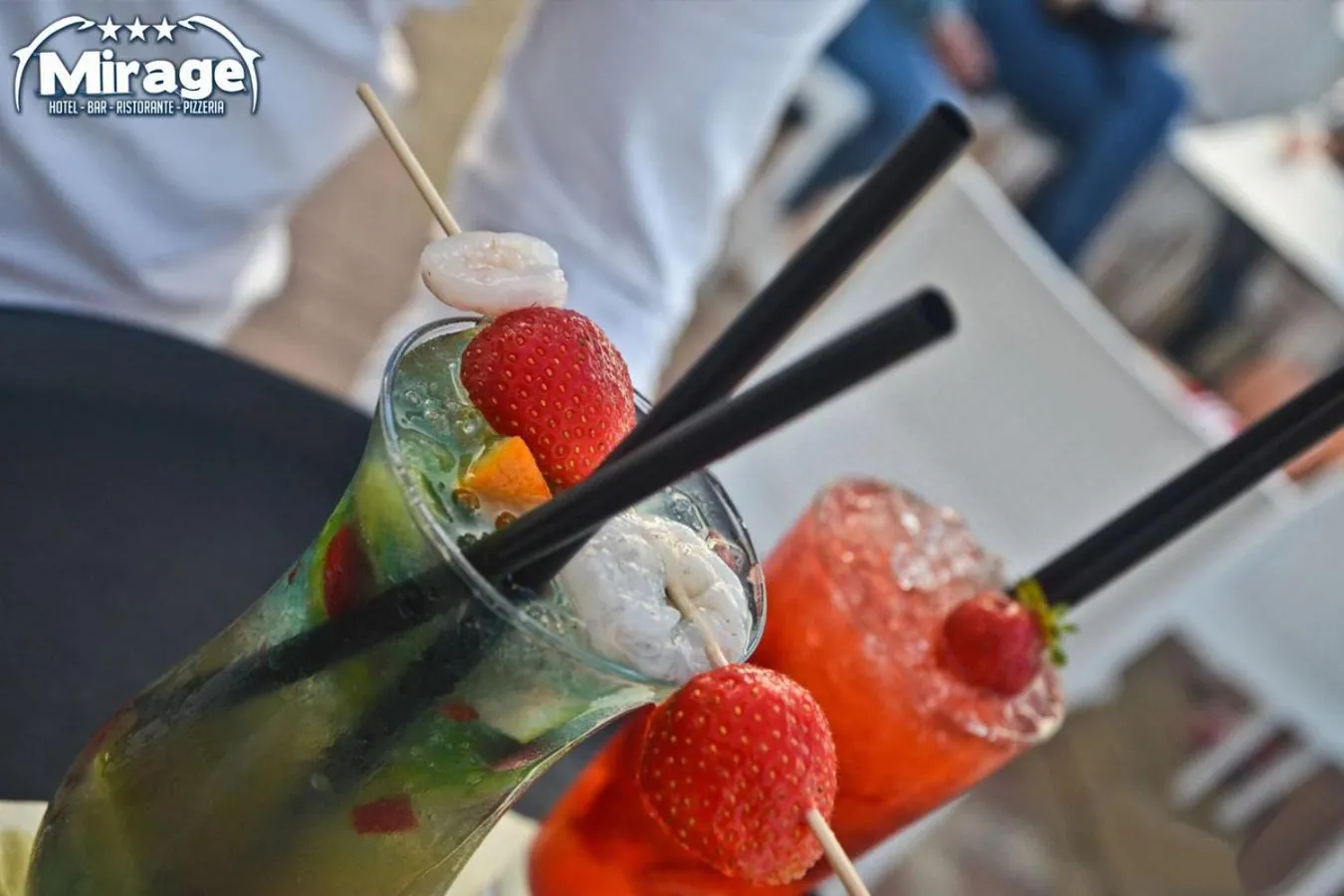 Alcoholic drinks in Hotel Mirage