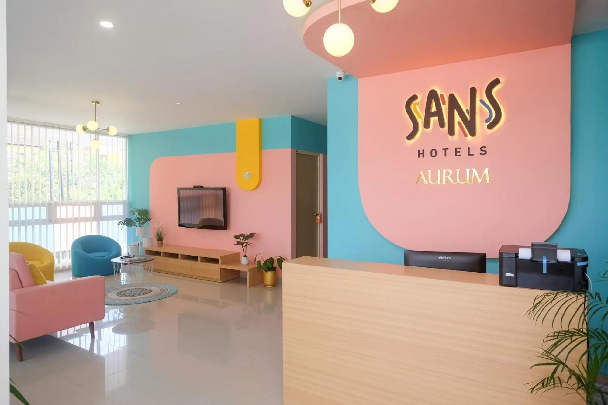 Property logo or sign in Sans Hotel Aurum Majapahit Semarang