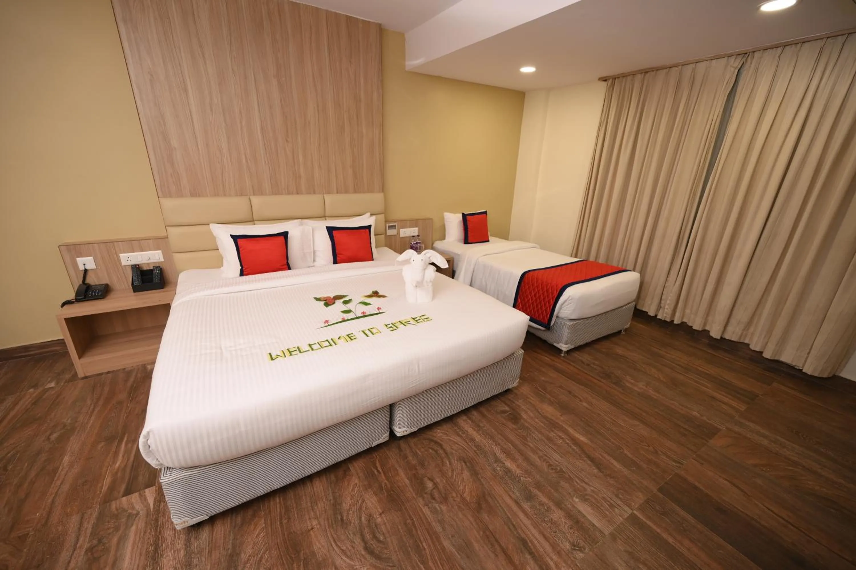 Bed in Spree One Resort And Convention Annavaram