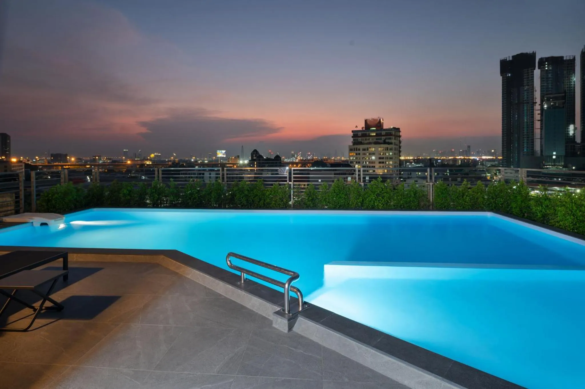 Swimming pool in Lumen Bangkok Udomsuk Station