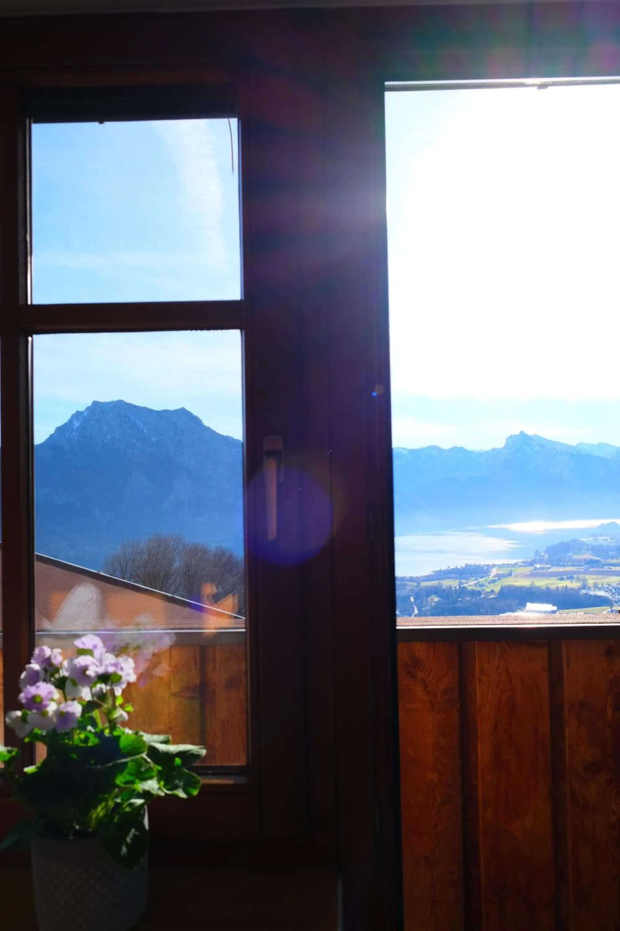 Lake view in Gmundnerberghaus - ROOMS