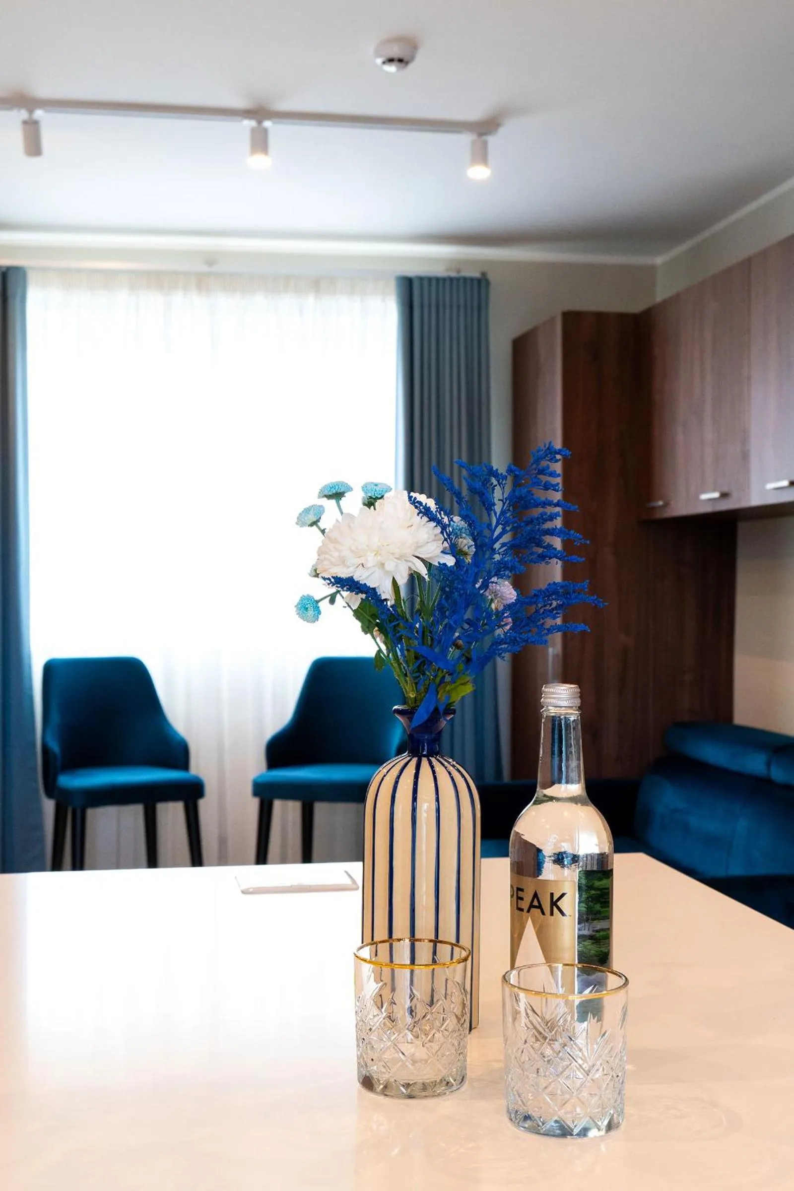 Seating area in Domus Boutique Hotel