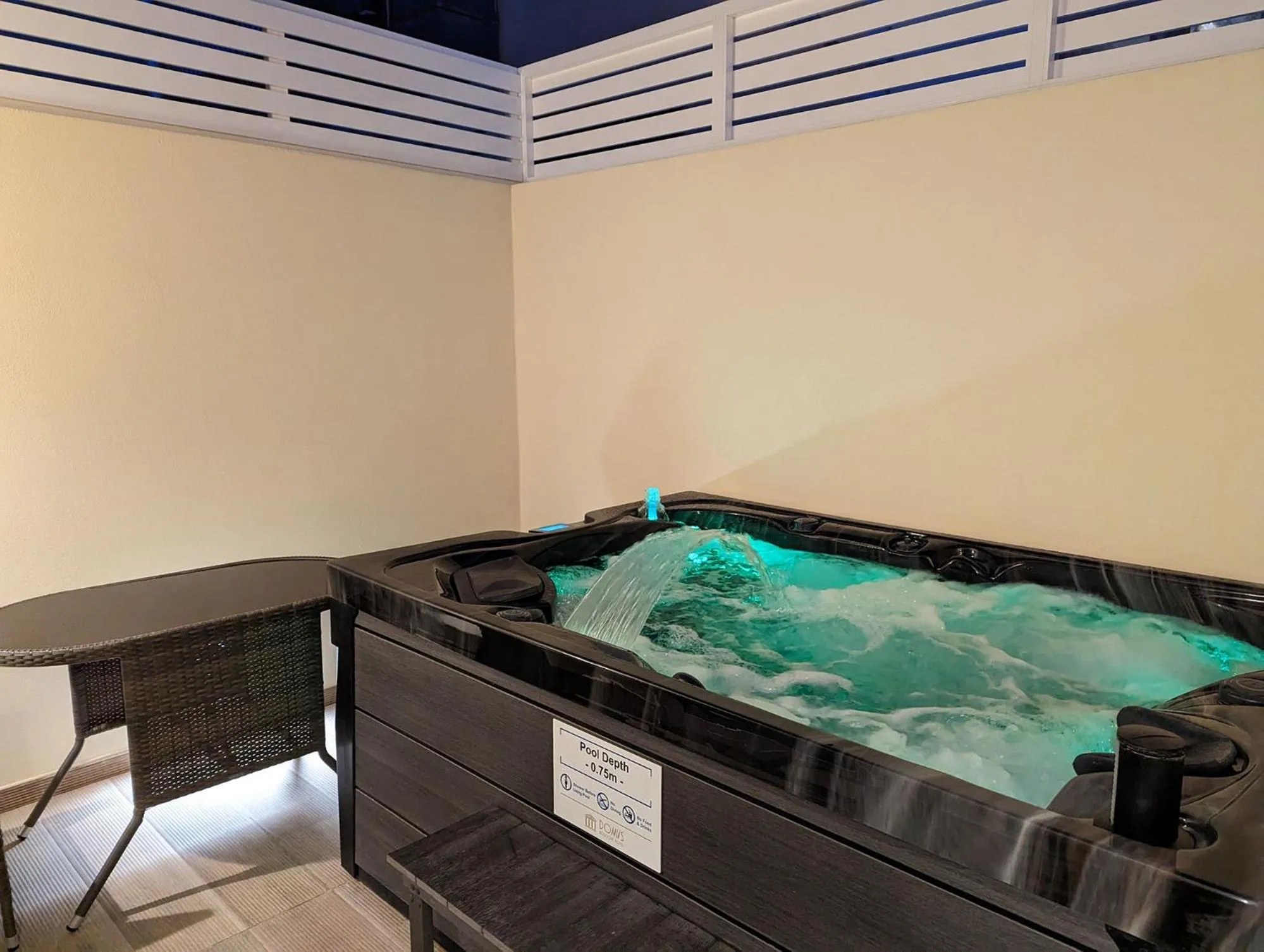 Hot Tub in Domus Boutique Hotel