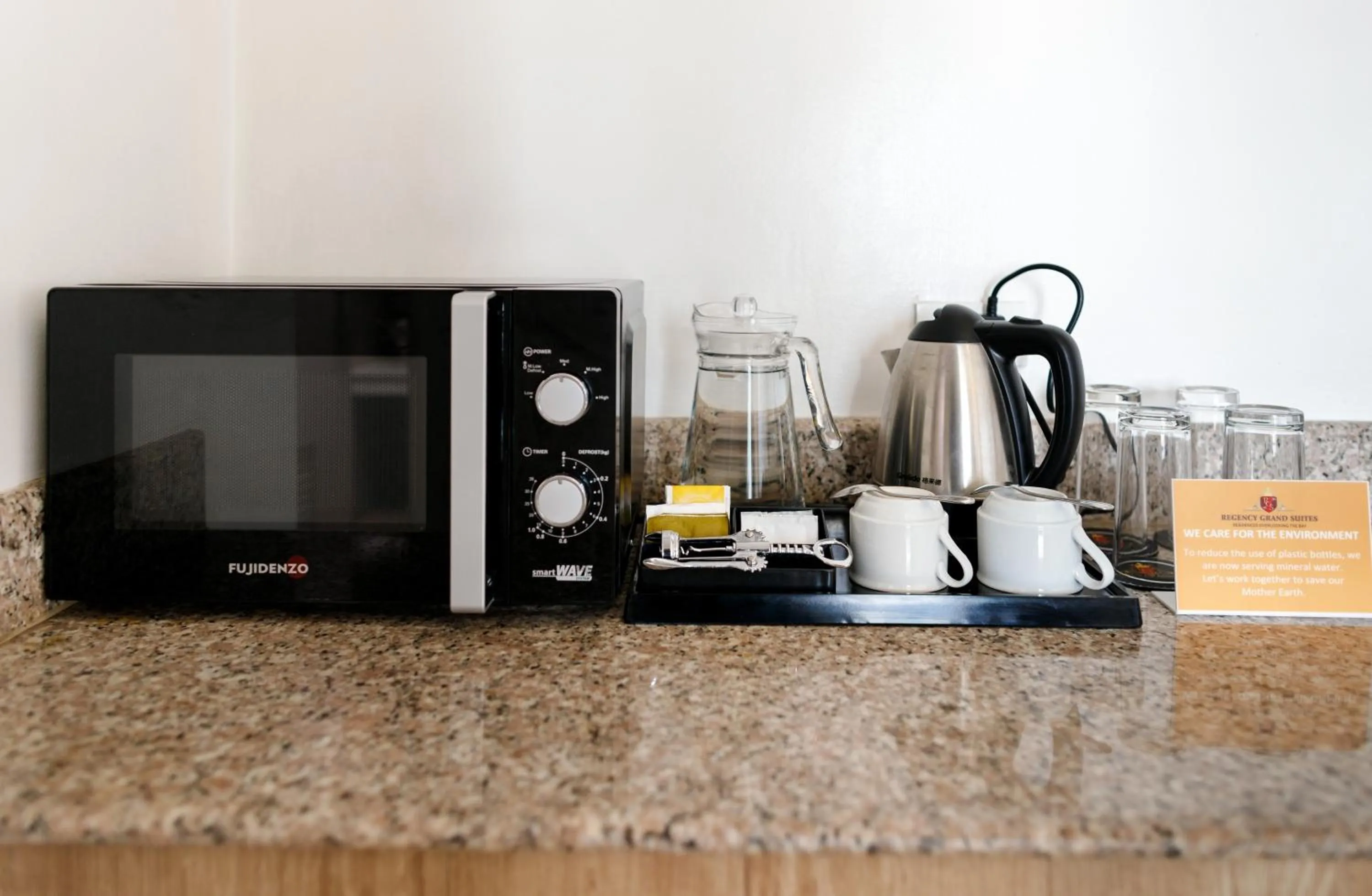 Coffee/tea facilities in Regency Grand Suites