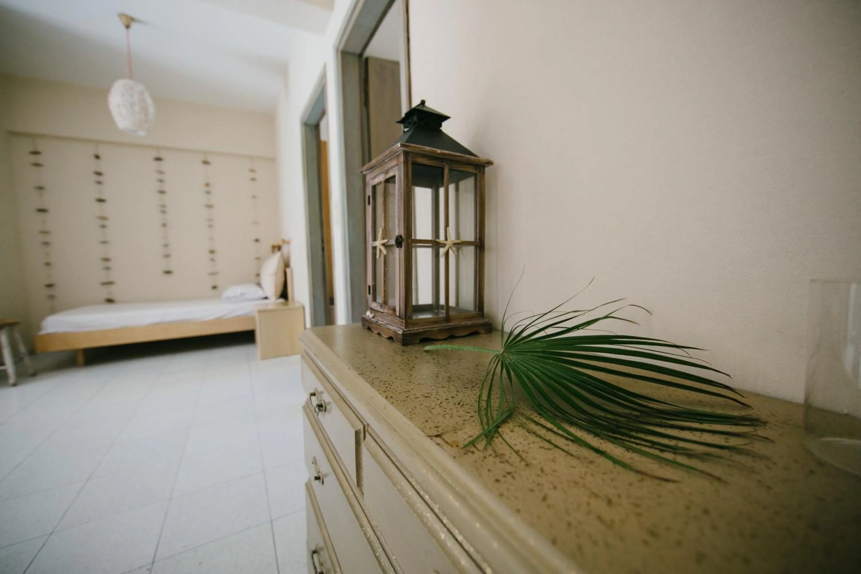 Decorative detail, Bed in Gorgona Studios